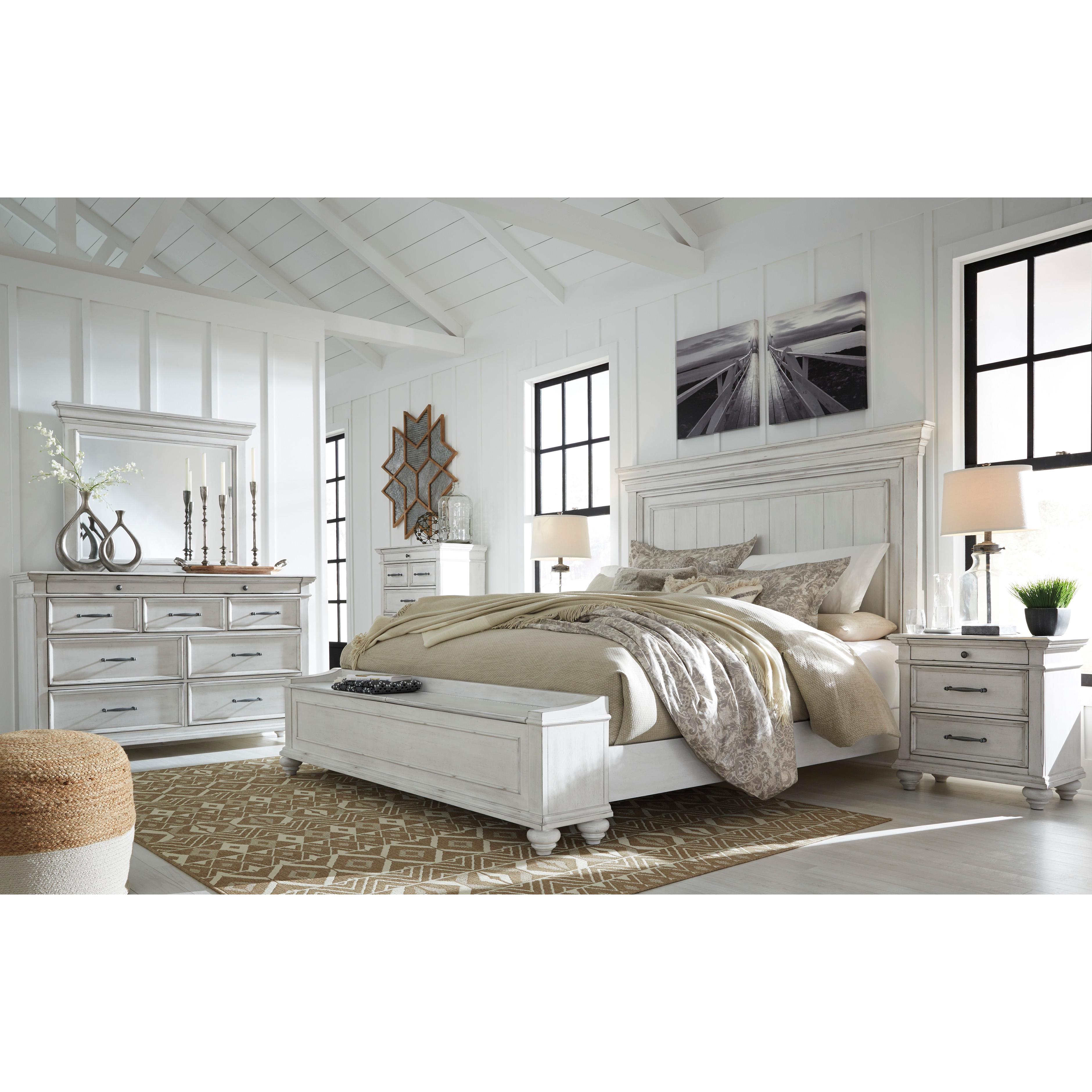 Benchcraft Kanwyn California King Panel Bed with Storage B777-58/B777-56S/B777-94 IMAGE 12