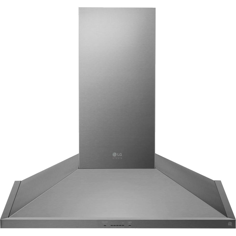 LG STUDIO Studio 30-inch Wall Mount Range Hood with Wi-Fi LSHD3080ST IMAGE 1