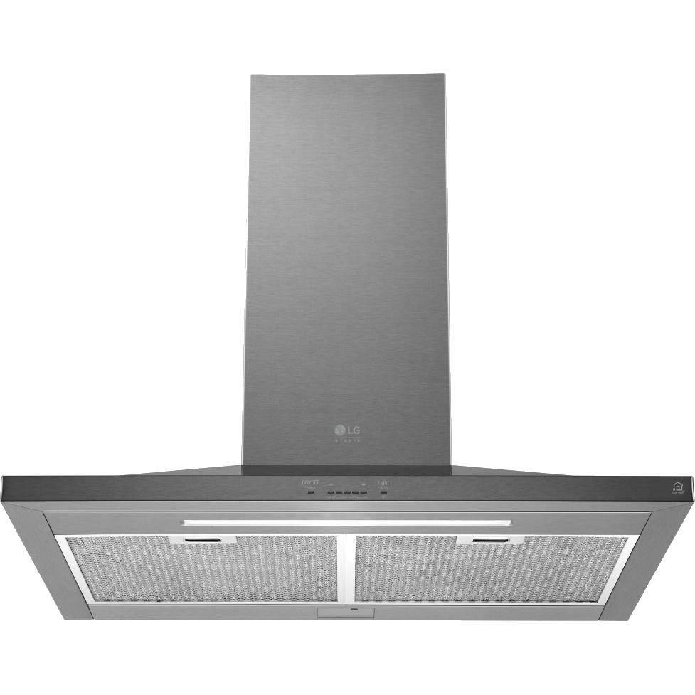LG STUDIO Studio 30-inch Wall Mount Range Hood with Wi-Fi LSHD3080ST IMAGE 5