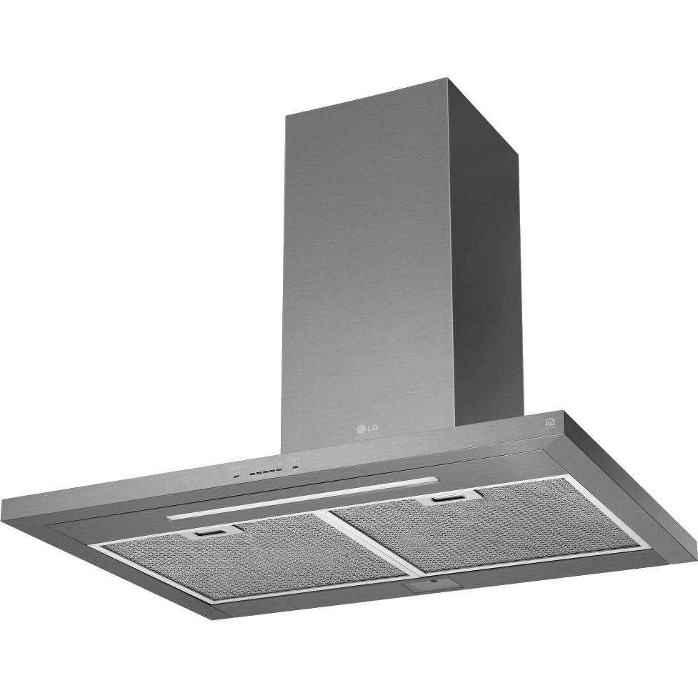 LG STUDIO Studio 30-inch Wall Mount Range Hood with Wi-Fi LSHD3080ST IMAGE 7