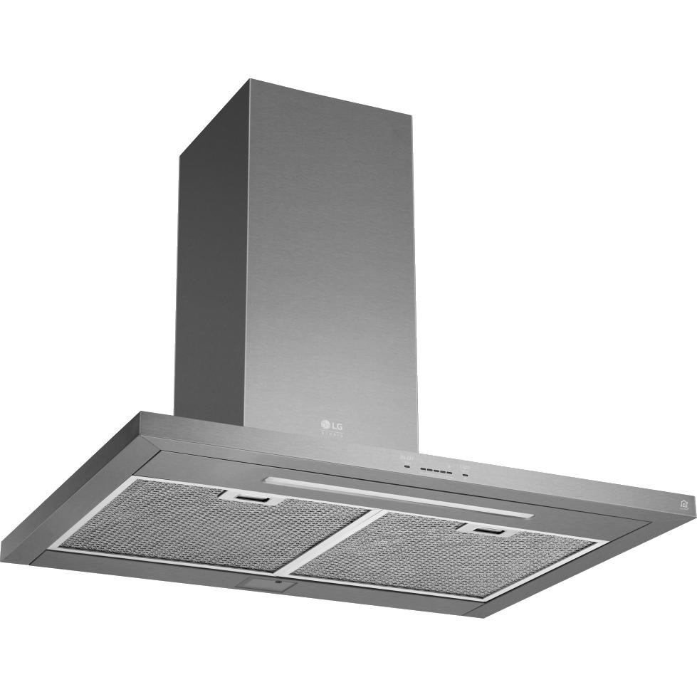 LG STUDIO Studio 36-inch Wall Mount Range Hood with Wi-Fi LSHD3680ST IMAGE 6