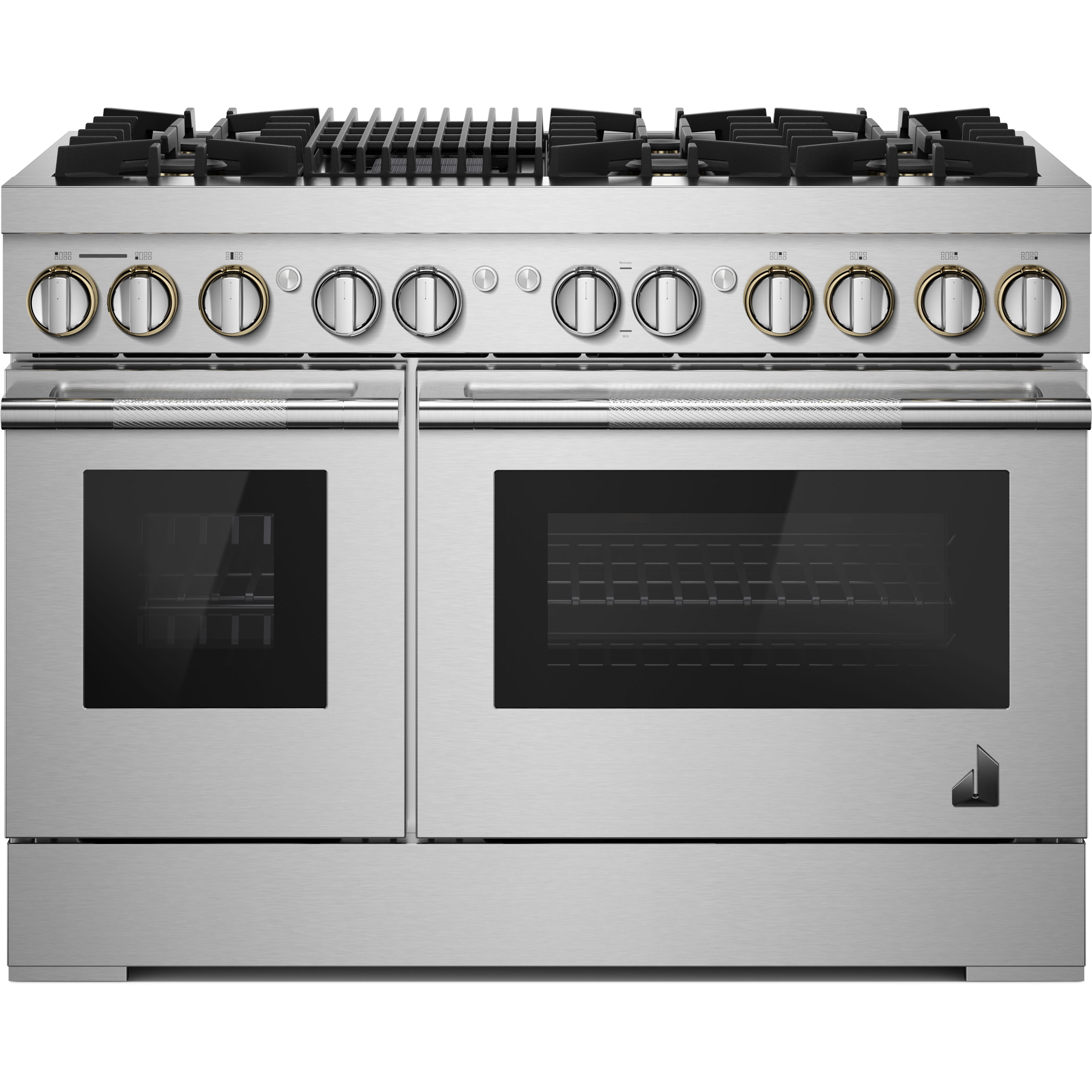 JennAir Rise 48-inch Professional-Style Dual-Fuel Range with Gas Grill JDRP648HL IMAGE 1