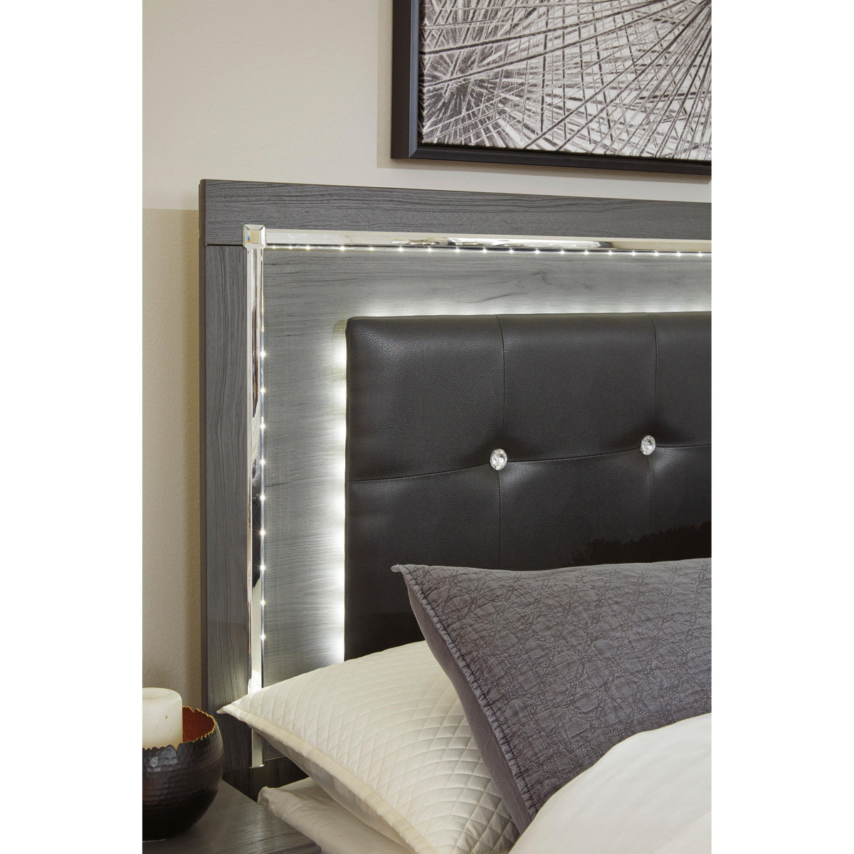 Signature Design by Ashley Lodanna Queen Panel Bed with Storage B214-57/B214-54S/B214-96 IMAGE 5