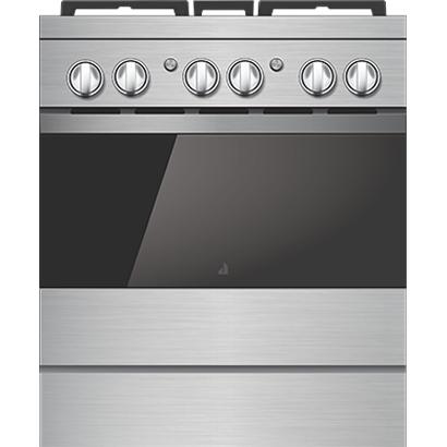 JennAir Noir 30-inch Professional-Style Gas Range JGRP430HM IMAGE 1