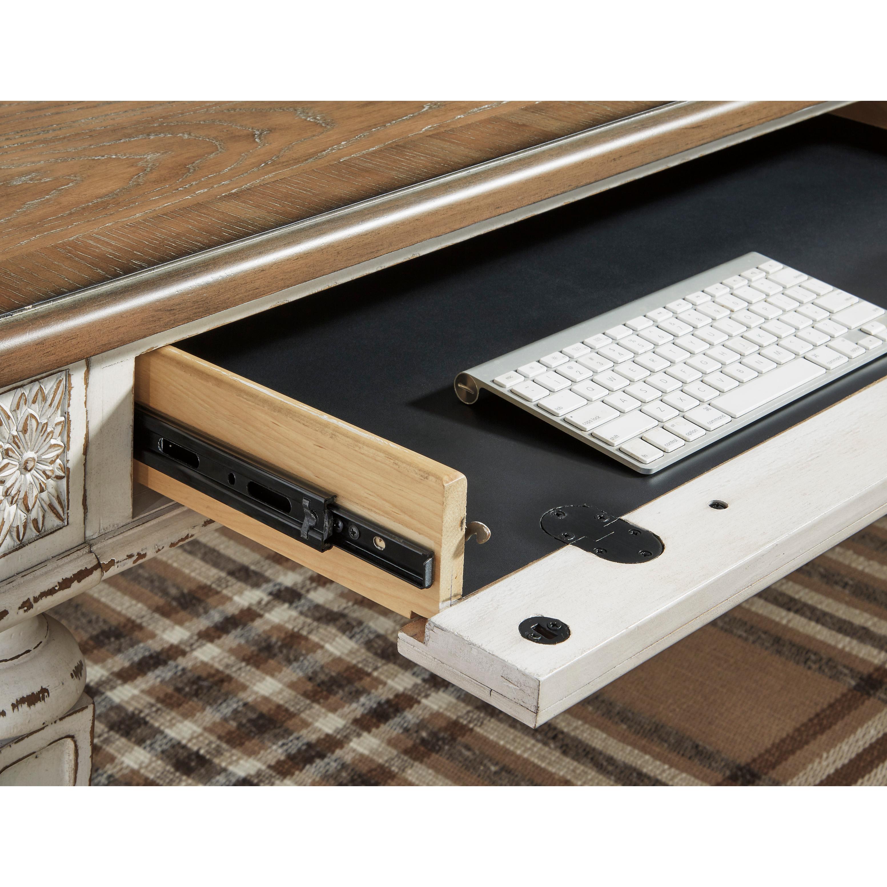 Signature Design by Ashley Realyn H743-34 Home Office Desk IMAGE 6