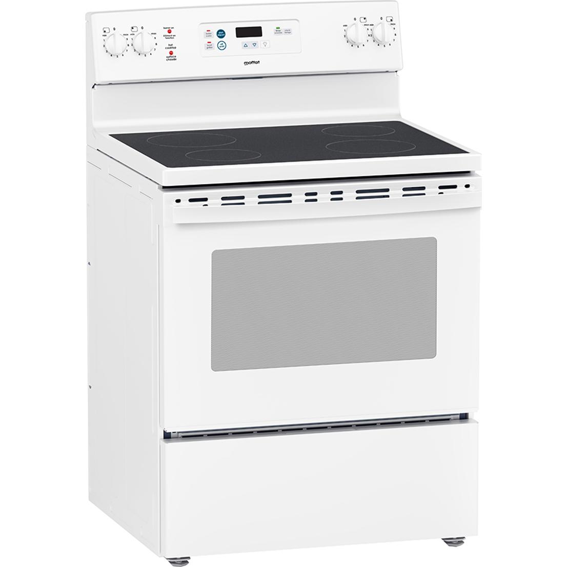 Moffat 30-inch Freestanding Electric Range MCBS585DNWW IMAGE 5