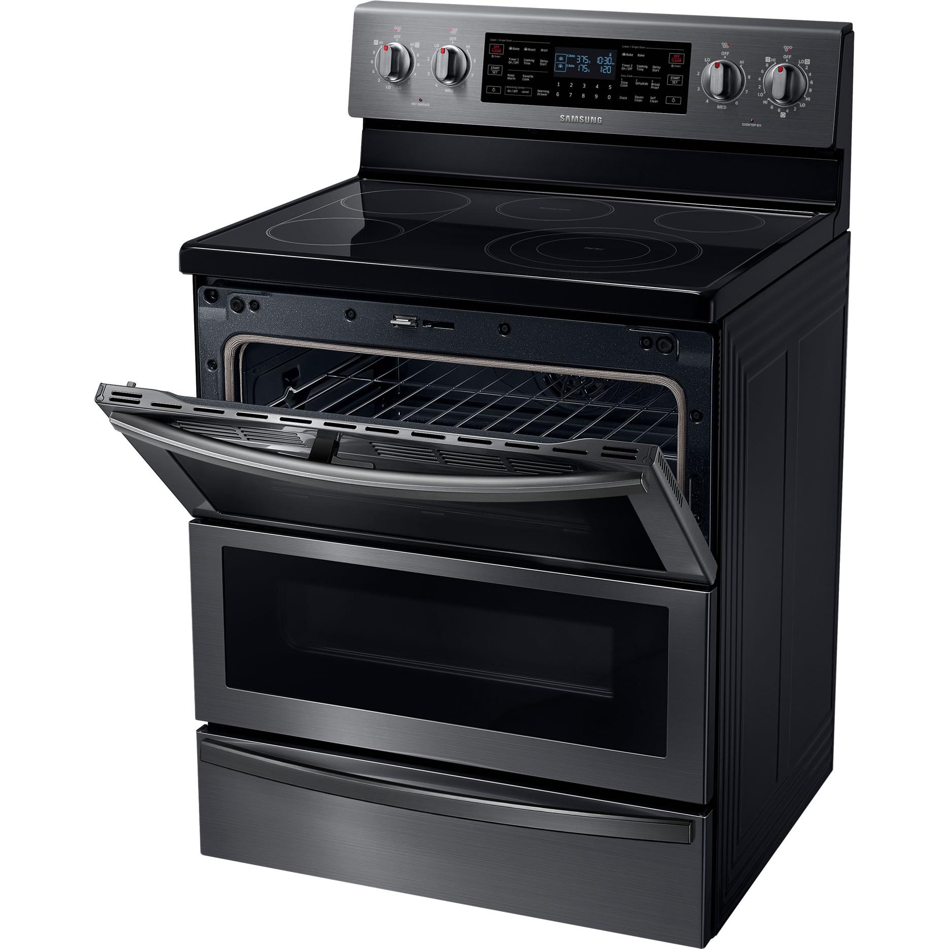 Samsung 30-inch Freestanding Electric Range with Flex Duo™ Oven NE59T7851WG/AA IMAGE 13