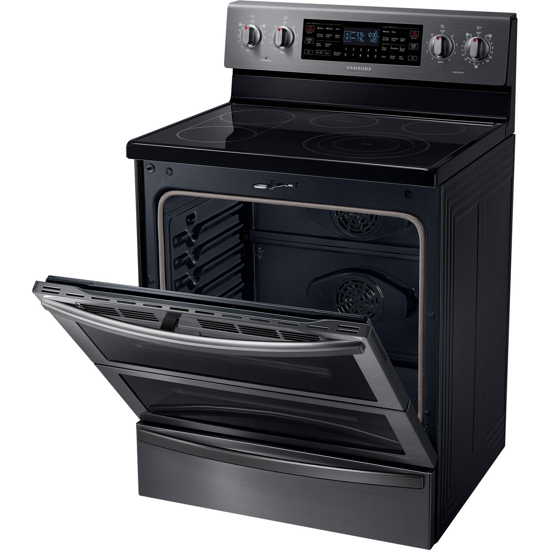 Samsung 30-inch Freestanding Electric Range with Flex Duo™ Oven NE59T7851WG/AA IMAGE 14