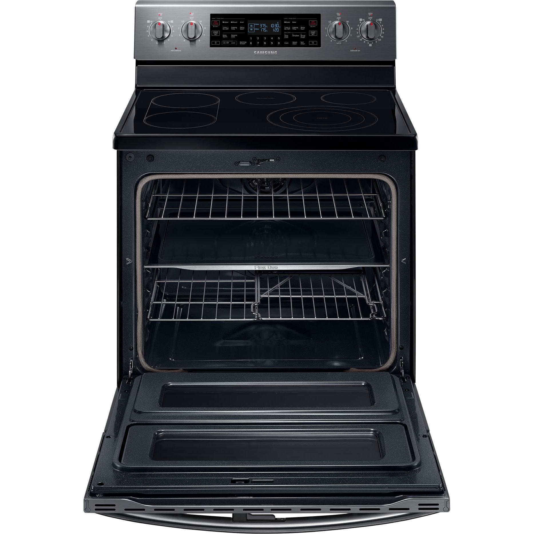 Samsung 30-inch Freestanding Electric Range with Flex Duo™ Oven NE59T7851WG/AA IMAGE 8