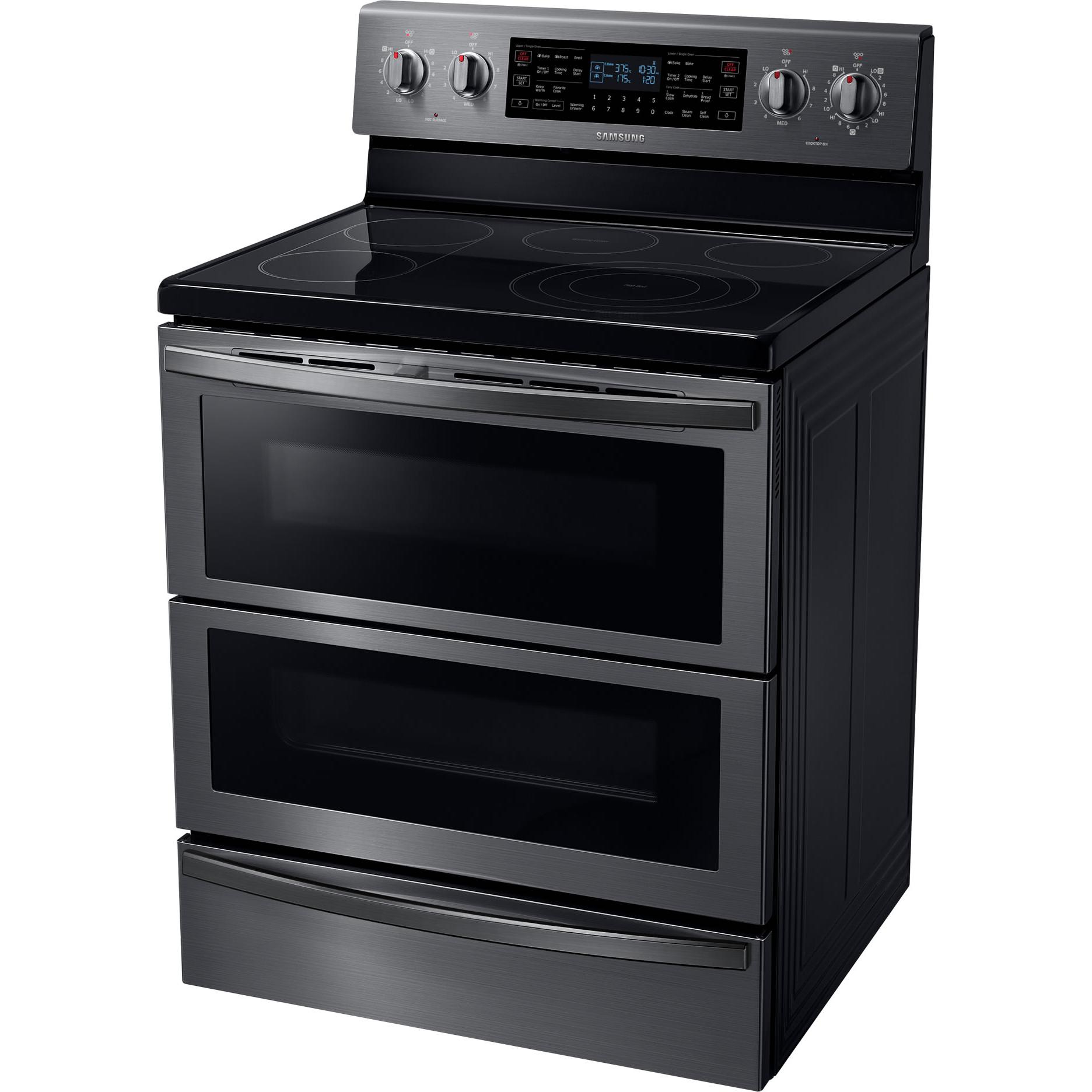 Samsung 30-inch Freestanding Electric Range with Flex Duo™ Oven NE59T7851WG/AA IMAGE 9