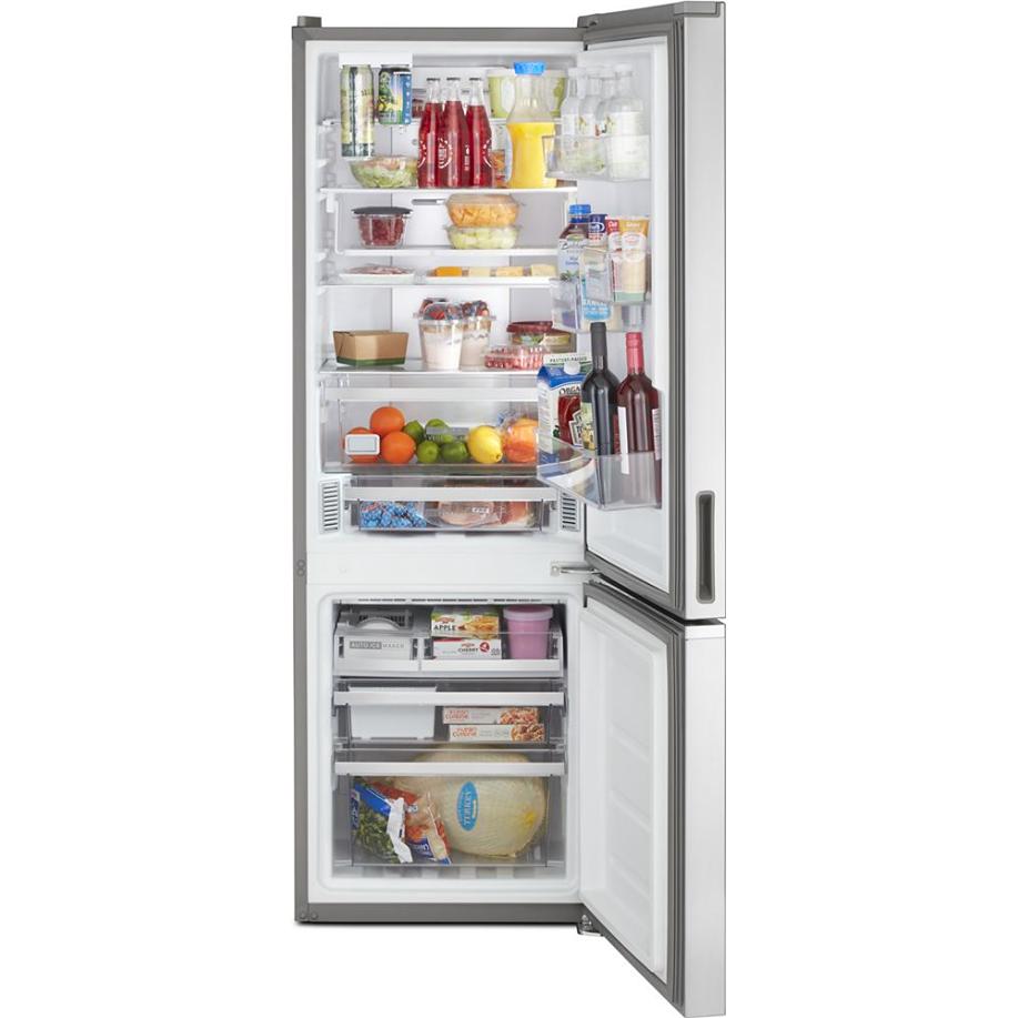 Whirlpool 24-inch, 12.9 cu ft. Bottom-Freezer Refrigerator with ice maker WRB543CMJZ IMAGE 2
