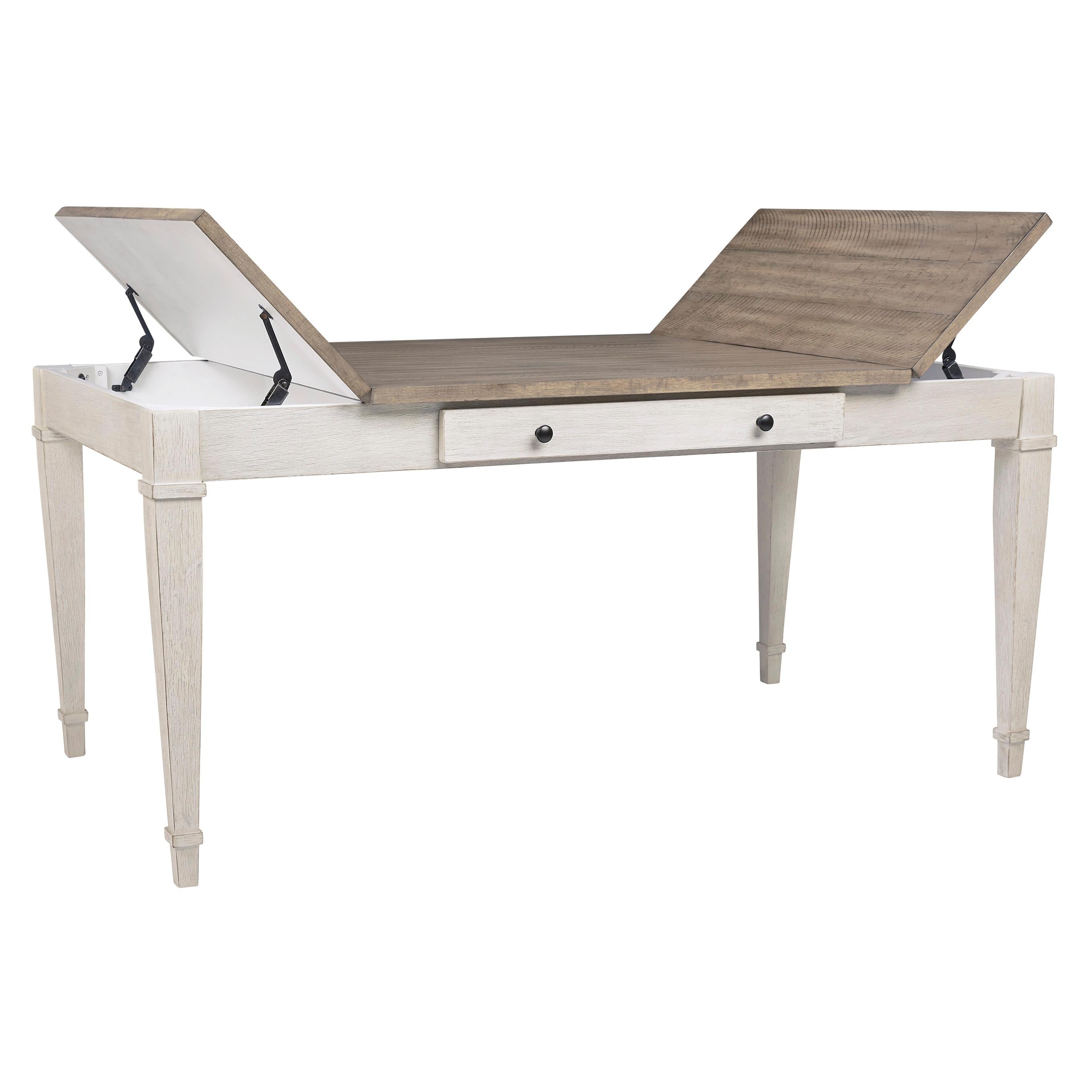 Signature Design by Ashley Skempton D394-25 Rectangular Dining Room Table with Storage IMAGE 2