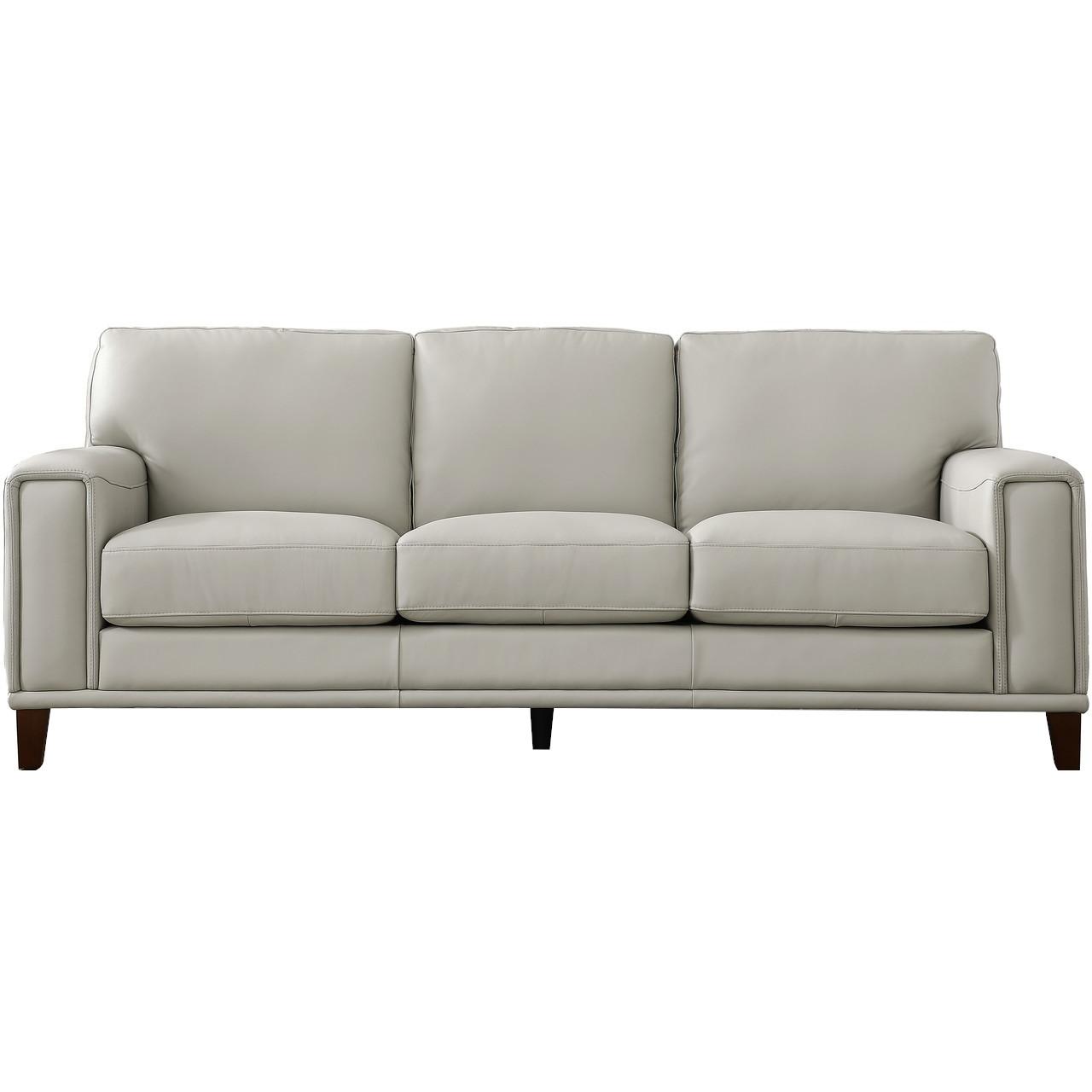 Amax Leather Harper 6982-30-2515 Sofa - Bedford Ice IMAGE 1