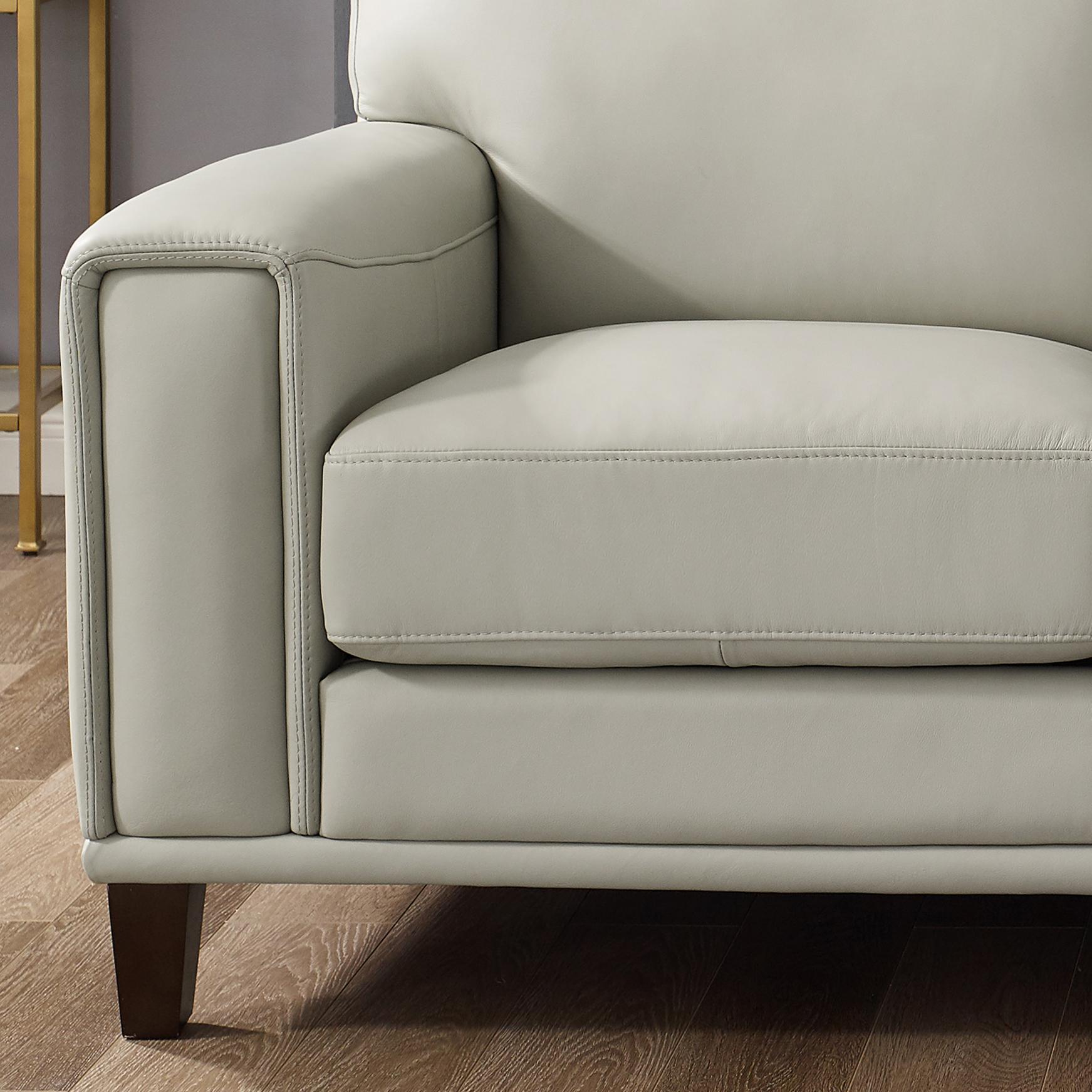 Amax Leather Harper 6982-30-2515 Sofa - Bedford Ice IMAGE 8