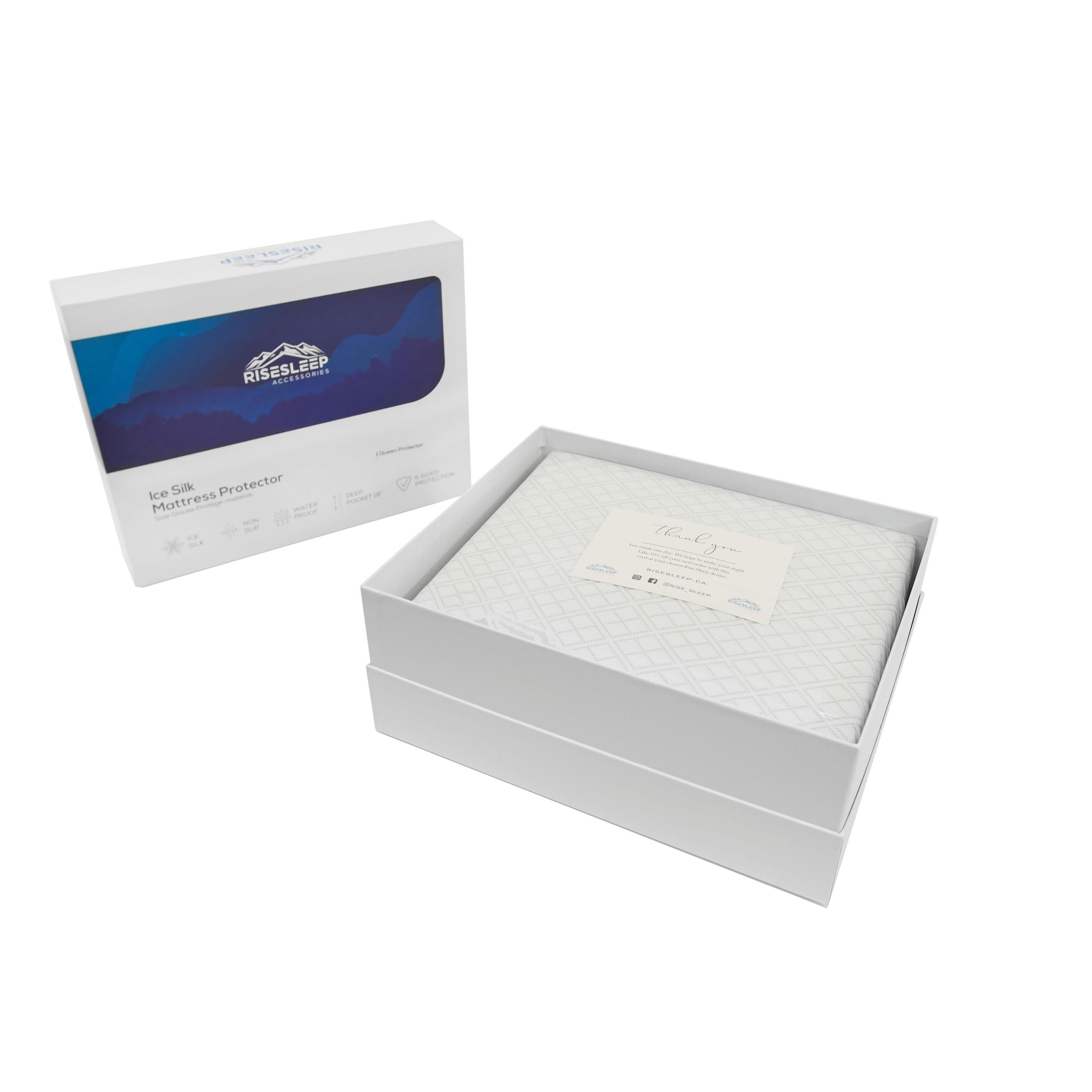 RiseSleep IceSilk Mattress Protector (King) IMAGE 3