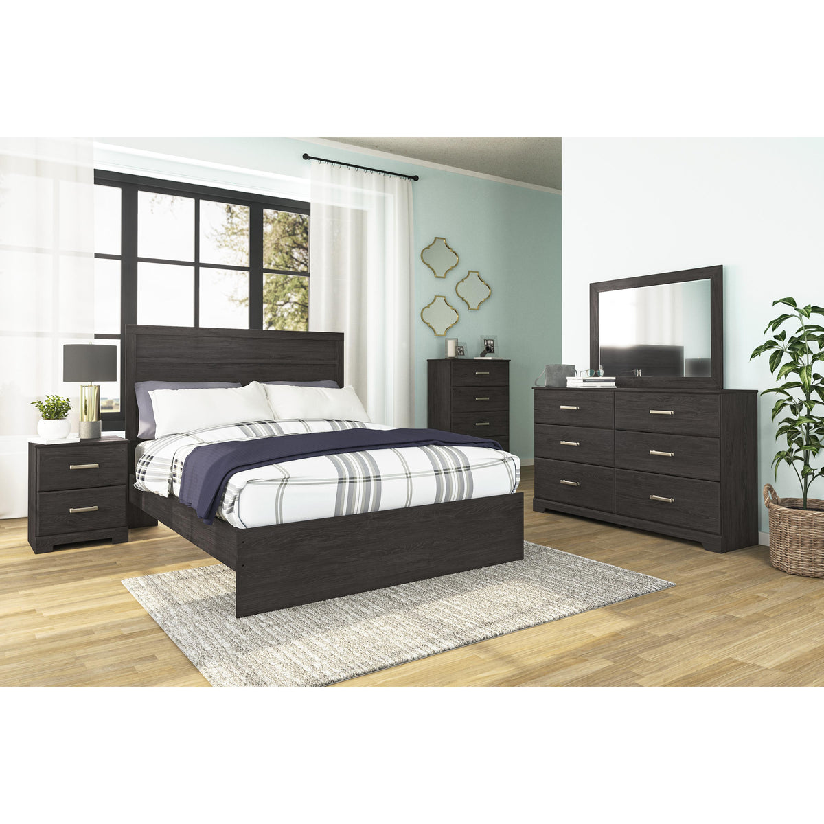 Signature Design by Ashley Belachime B2589B2 Queen Panel Bed IMAGE 6
