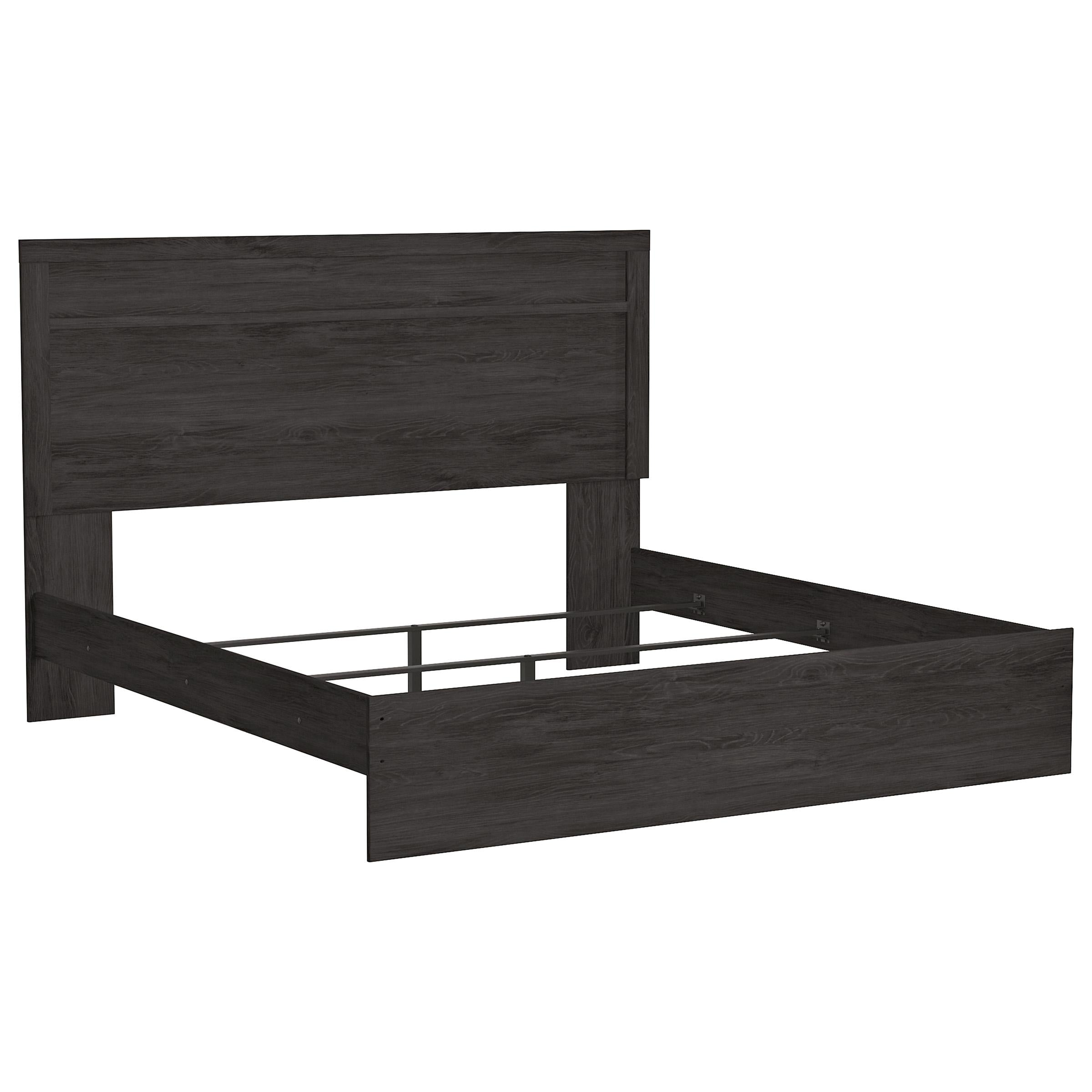 Signature Design by Ashley Belachime B2589B4 King Panel Bed IMAGE 4