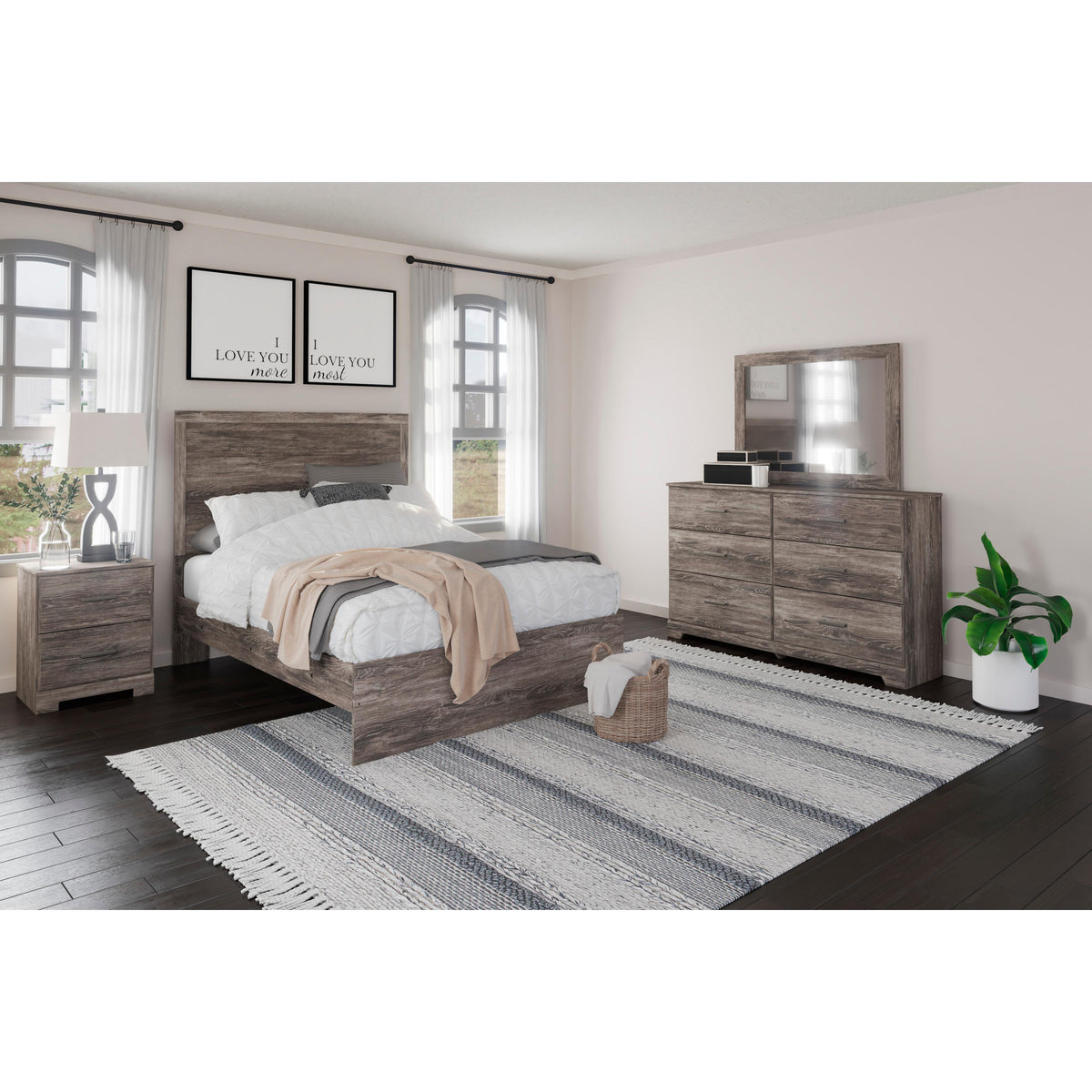 Signature Design by Ashley Ralinksi B2587B4 Full Panel Bed IMAGE 5