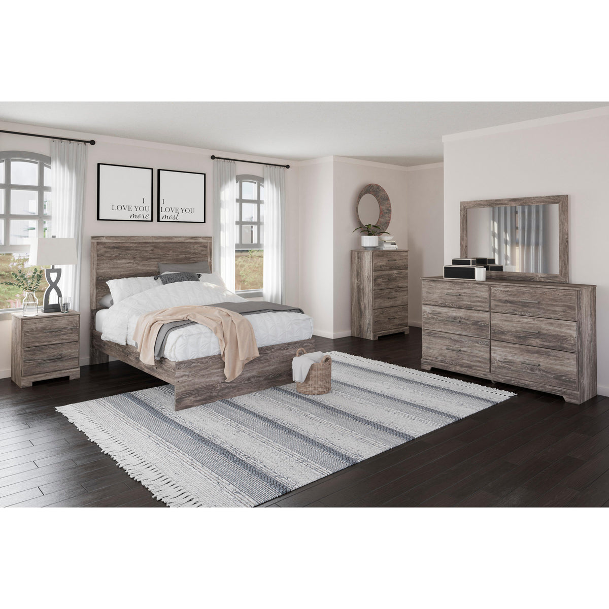 Signature Design by Ashley Ralinksi B2587B4 Full Panel Bed IMAGE 6