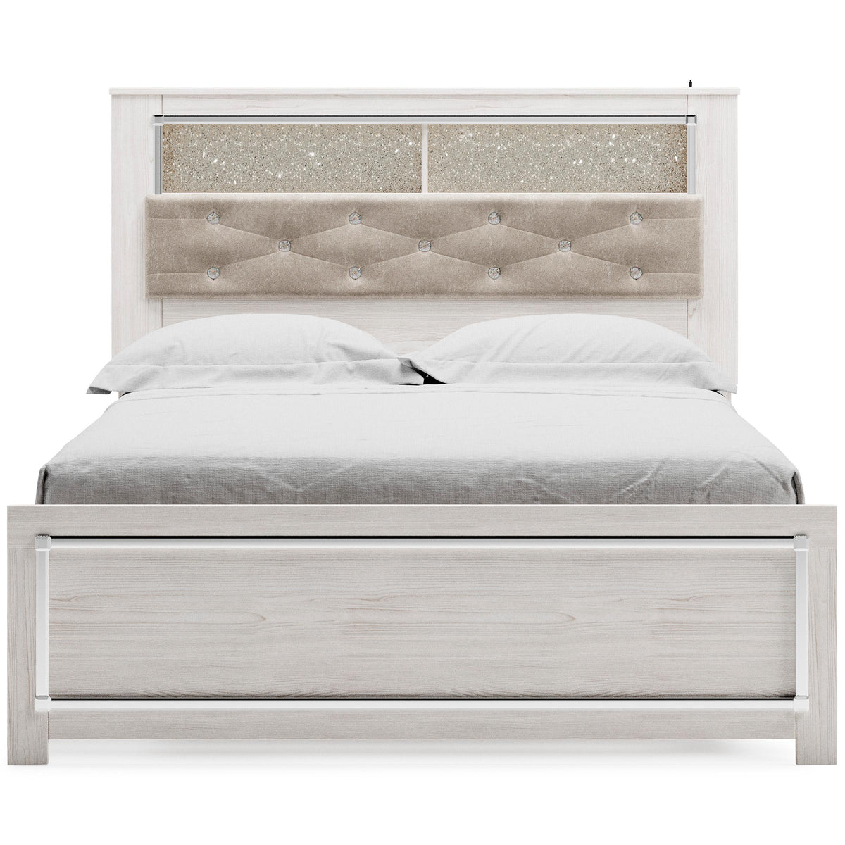 Signature Design by Ashley Altyra B2640B4 Queen Panel Bookcase Bed IMAGE 3