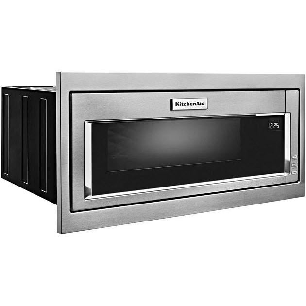 KitchenAid 1.1 cu. ft., Built-in, Microwave Oven with Hidden Control Panel YKMBT5011KS IMAGE 2