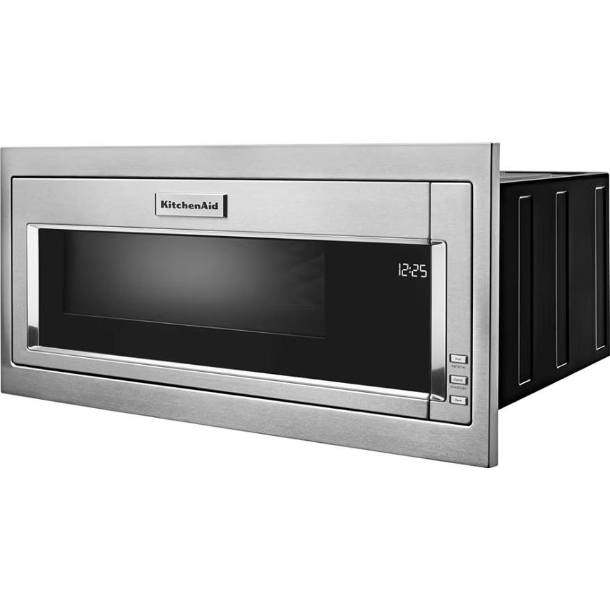 KitchenAid 1.1 cu. ft., Built-in, Microwave Oven with Hidden Control Panel YKMBT5011KS IMAGE 3