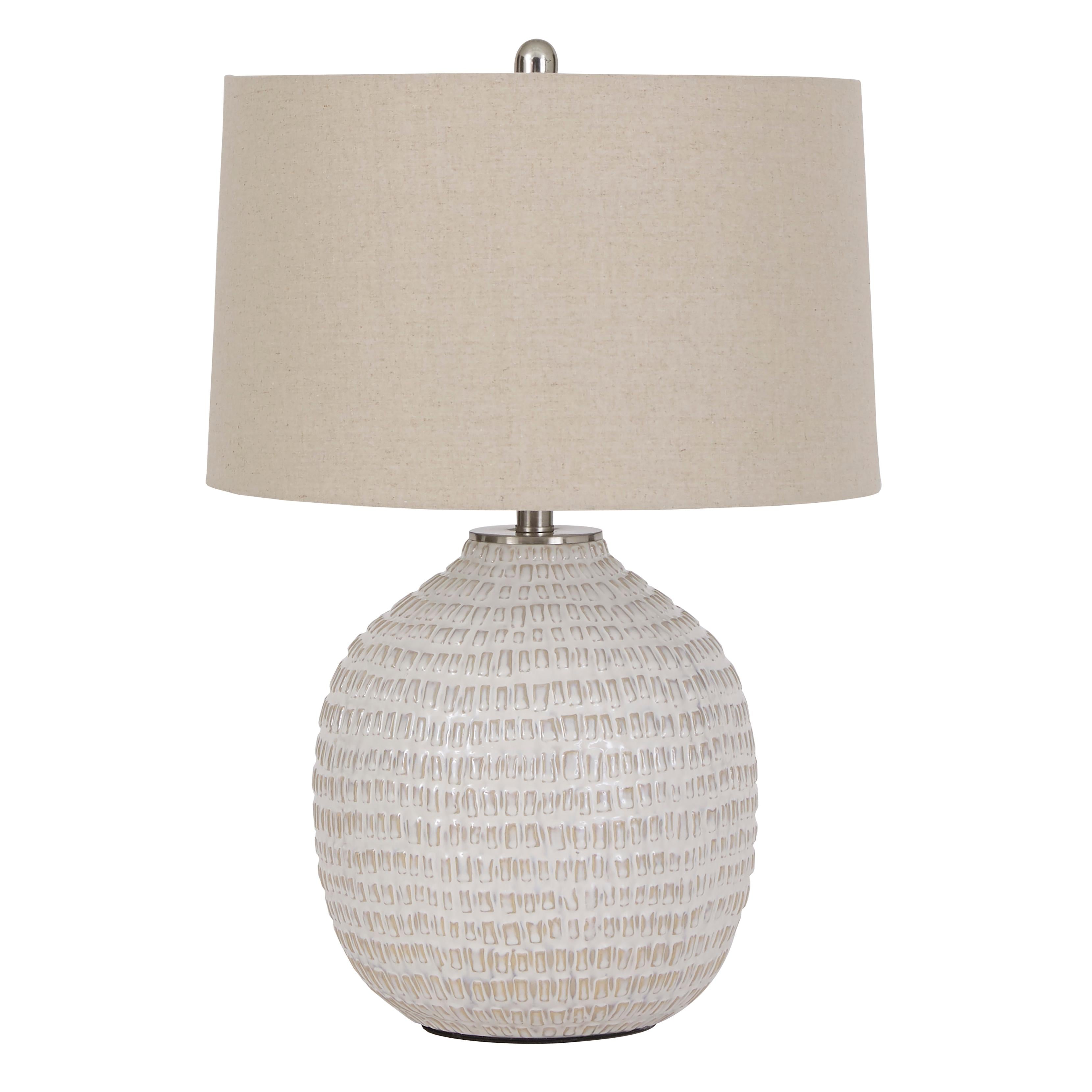 Signature Design by Ashley Jamon L100764 Ceramic Table Lamp IMAGE 1