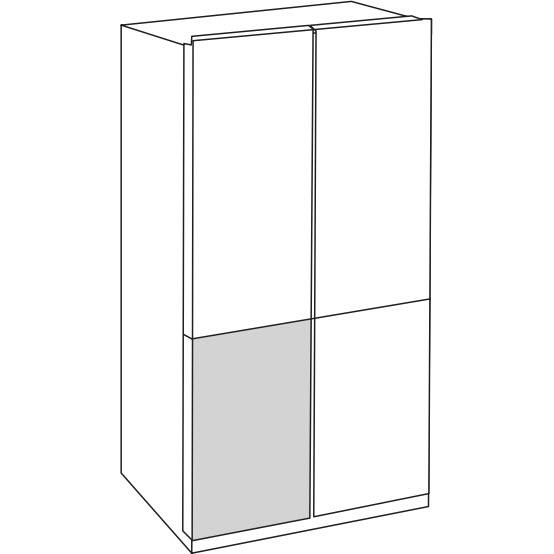 Samsung BESPOKE 4-Door Flex™ Refrigerator Panel RA-F18DBB41/AA IMAGE 3