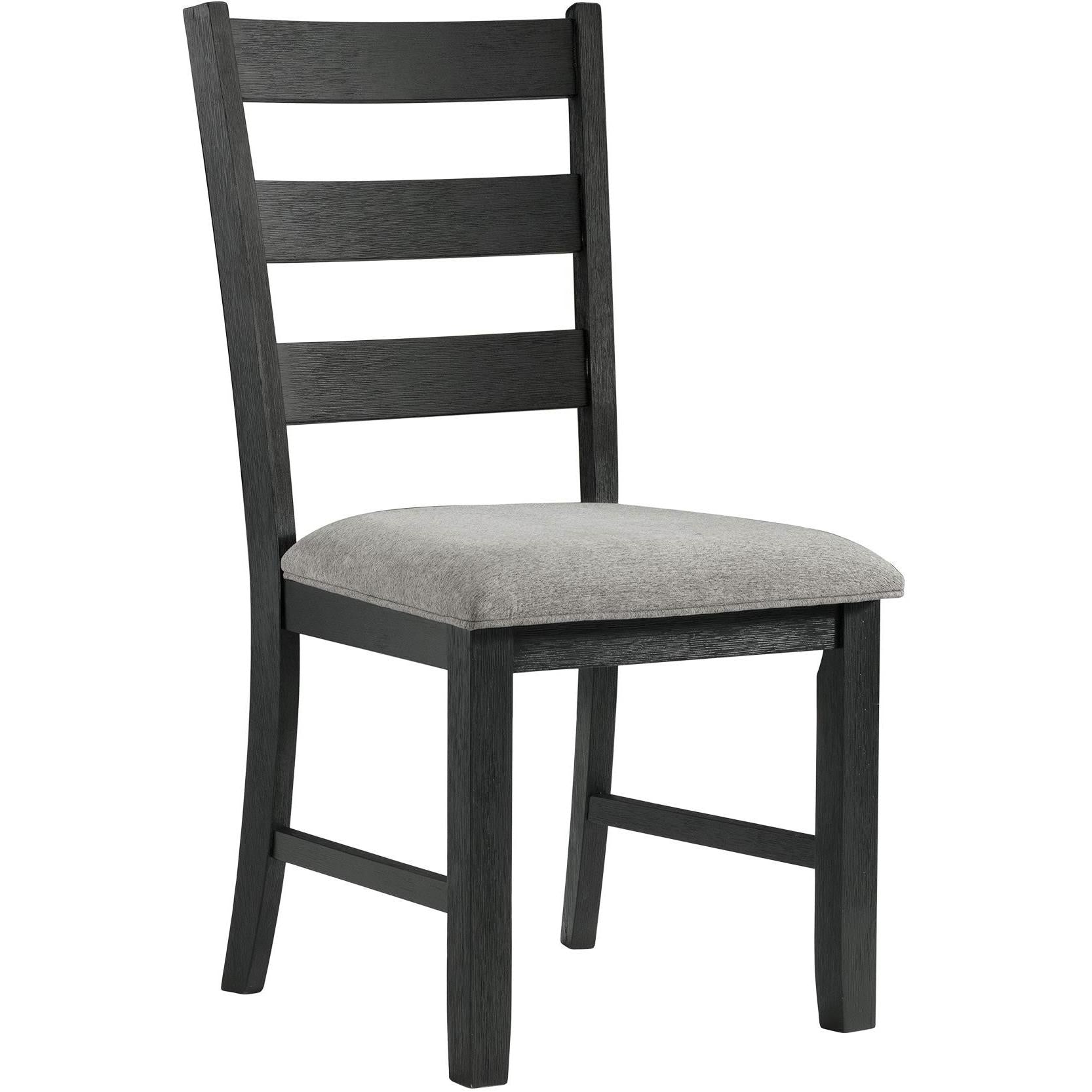 Elements International Martin DMT3003DLDS 3 pc Dinette - Grey/Black IMAGE 5