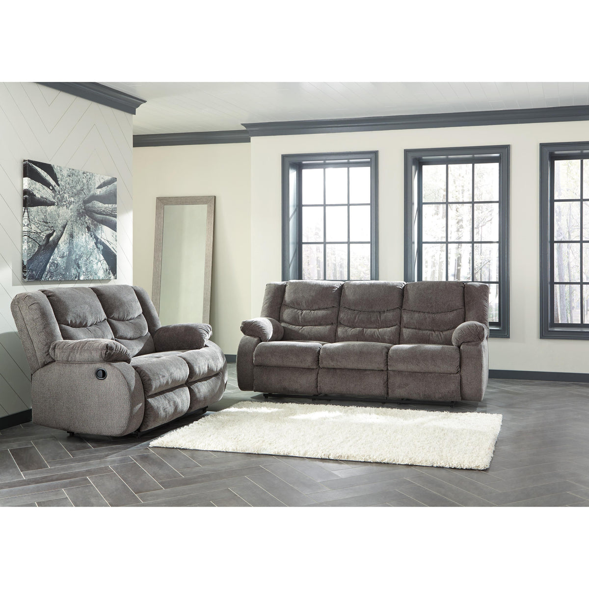 Signature Design by Ashley Tulen 9860686 Reclining Loveseat IMAGE 7