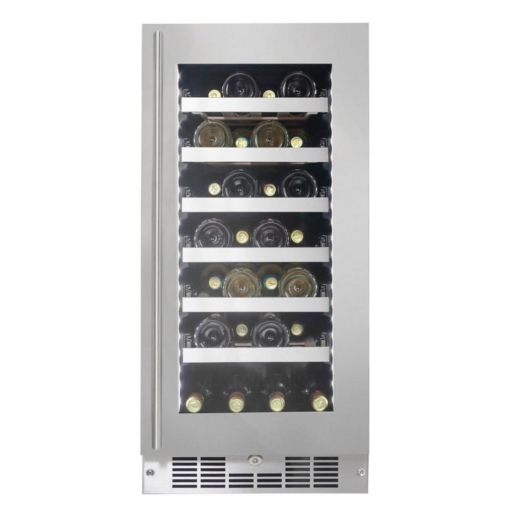 Silhouette 28-Bottle Pro Series Wine Cellar with LED Lighting SPRWC031D1SS IMAGE 2