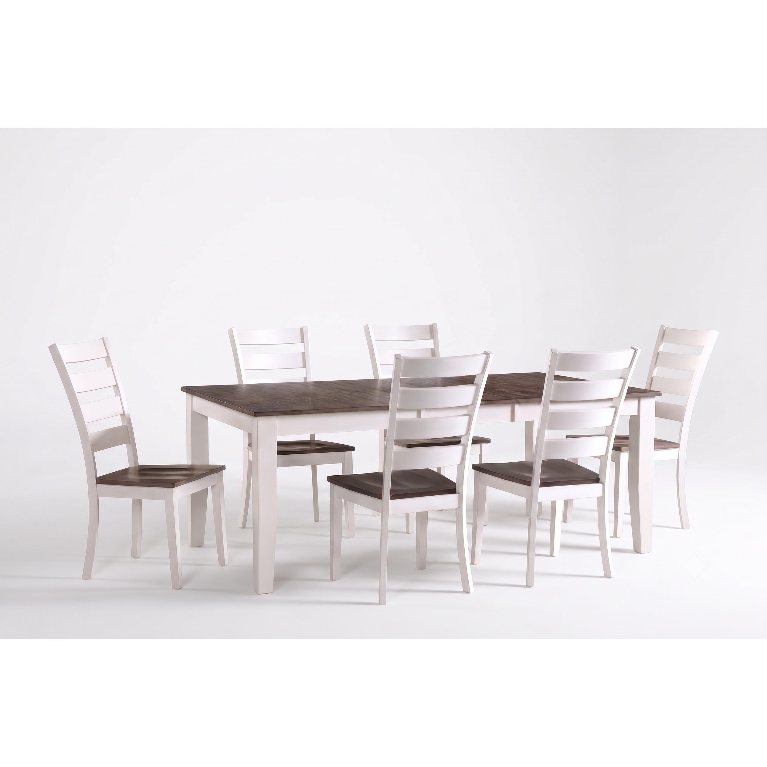Intercon Furniture Kona Dining Chair KA-CH-669W-GWH-RTA IMAGE 3