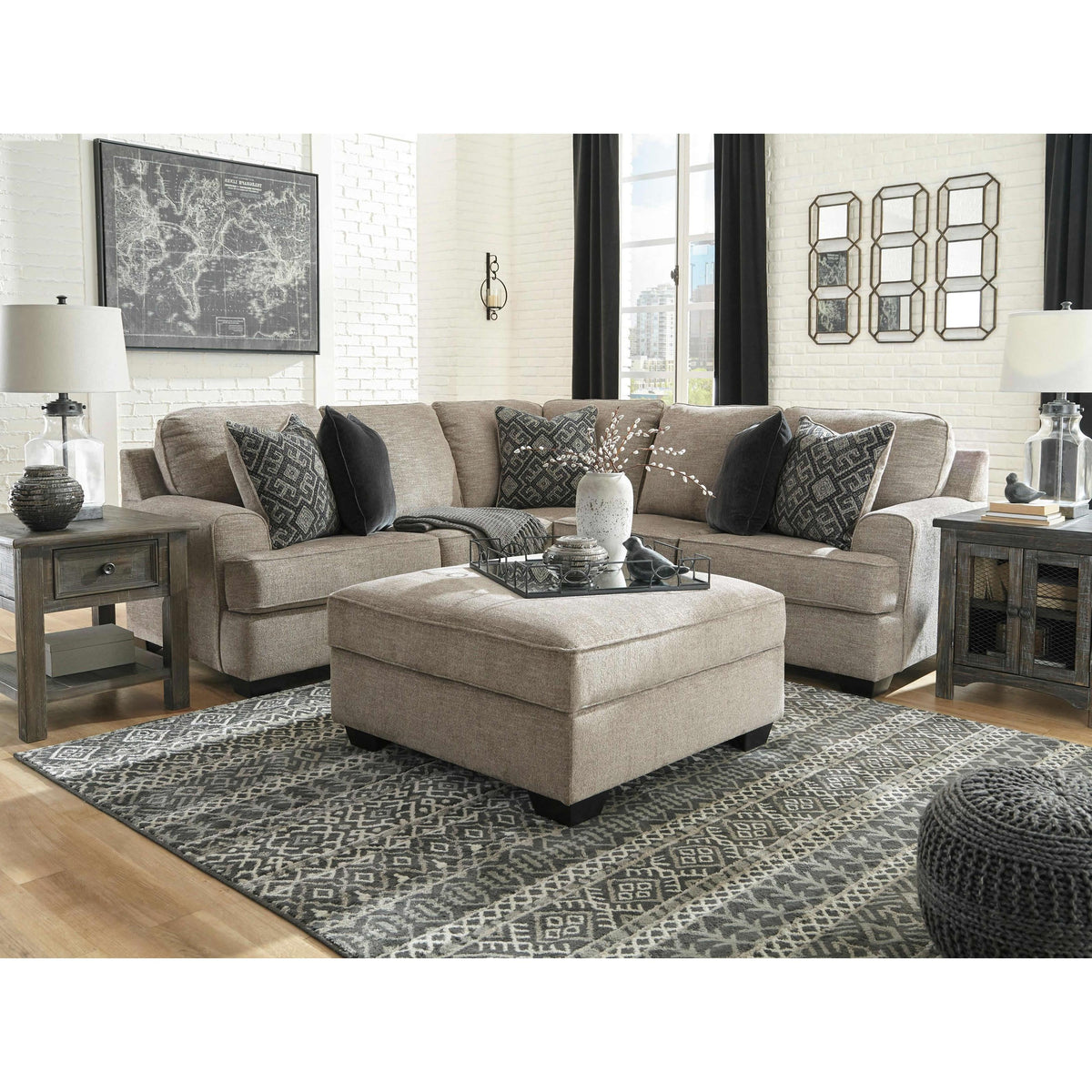 Signature Design by Ashley Bovarian 56103S3 2 pc Sectional IMAGE 3