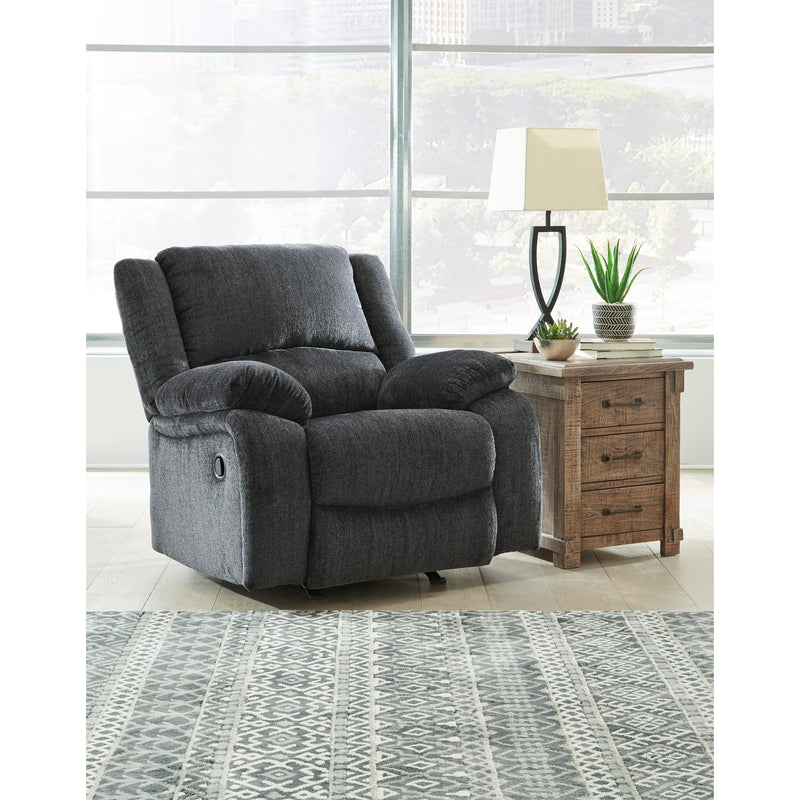 Signature Design by Ashley Draycoll Power Rocker Fabric Recliner 7650498C IMAGE 7