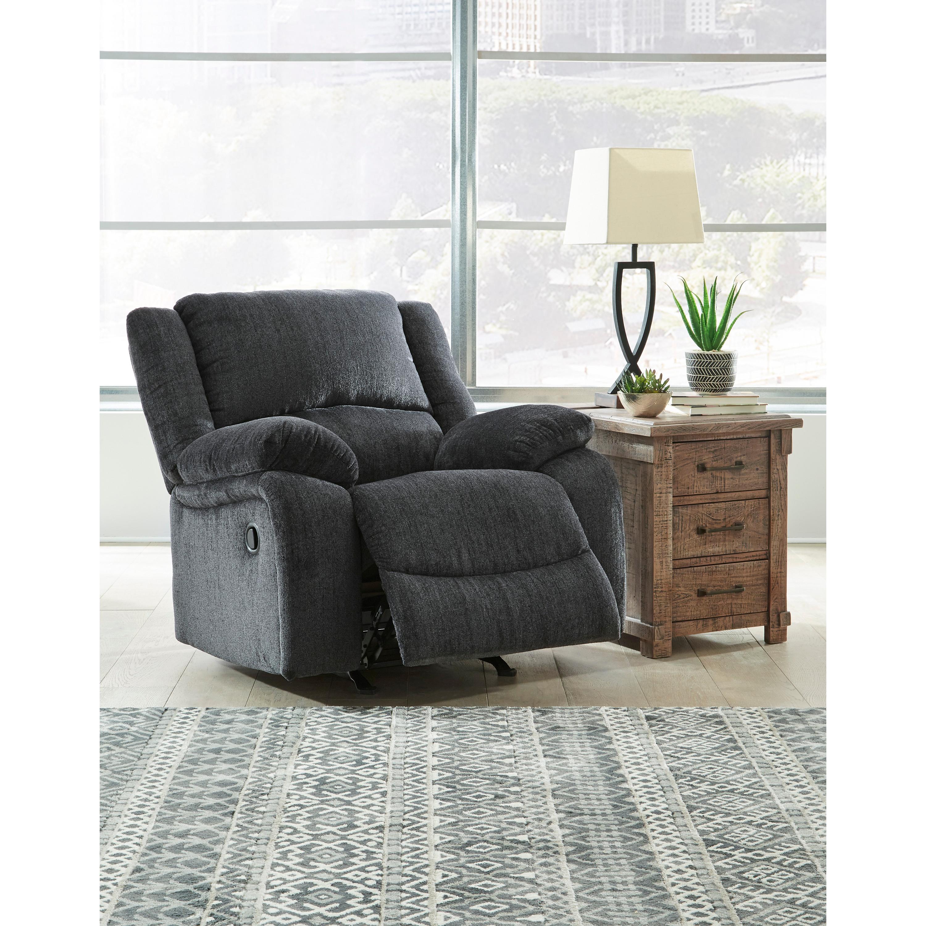 Signature Design by Ashley Draycoll 7650498C Power Rocker Recliner IMAGE 8