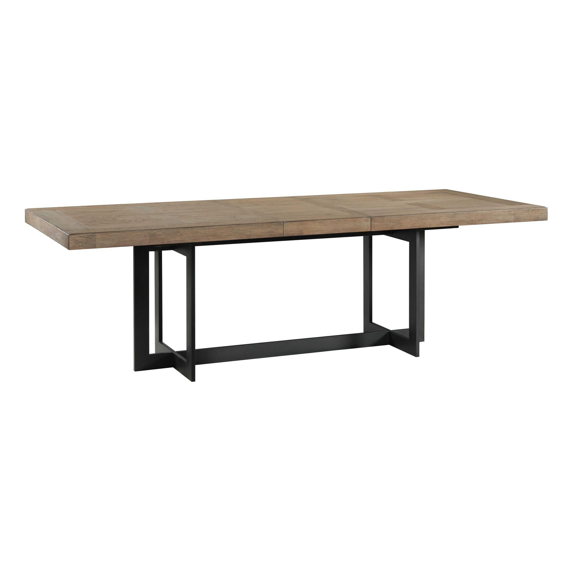 Intercon Furniture Eden Dining Table with Trestle Base ED-TA-4098-DNE-BSE/ED-TA-4098-DNE-TOP IMAGE 2
