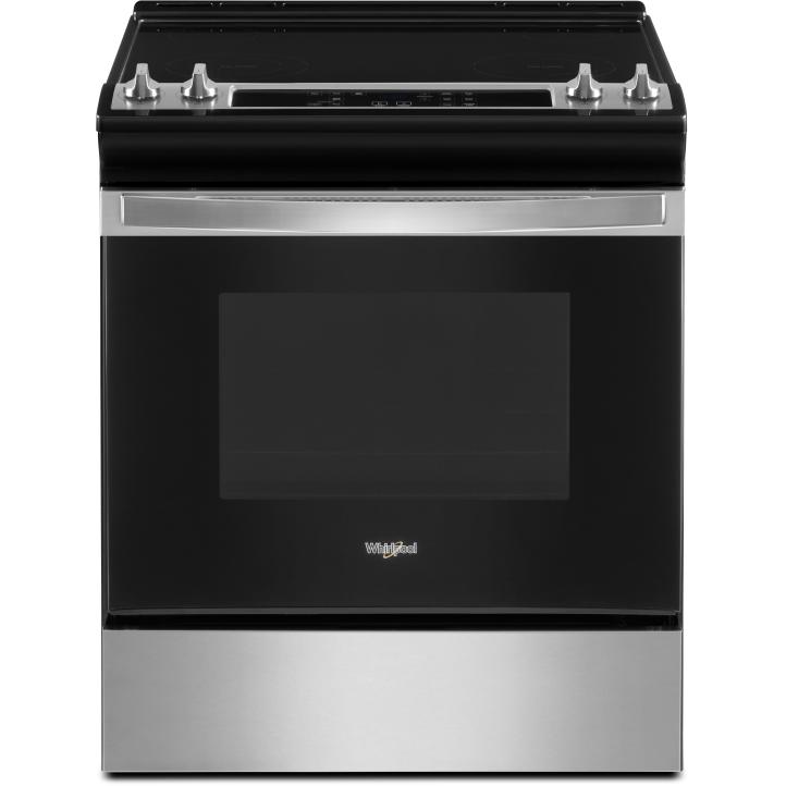 Whirlpool 30-inch Slide-in Electric Range with Frozen Bake™ Technology YWEE515S0LS IMAGE 1