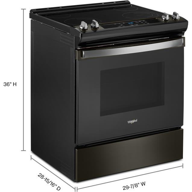 Whirlpool 30-inch Slide-in Electric Range with Frozen Bake™ Technology YWEE515S0LV IMAGE 8