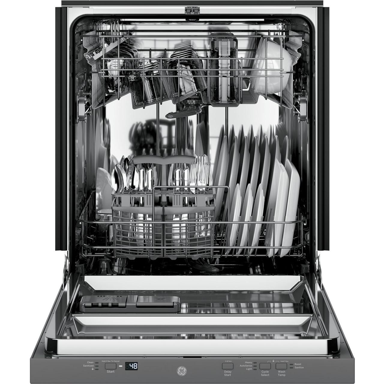 GE Built-in Dishwasher with Sanitize Option GDT226SILII IMAGE 4