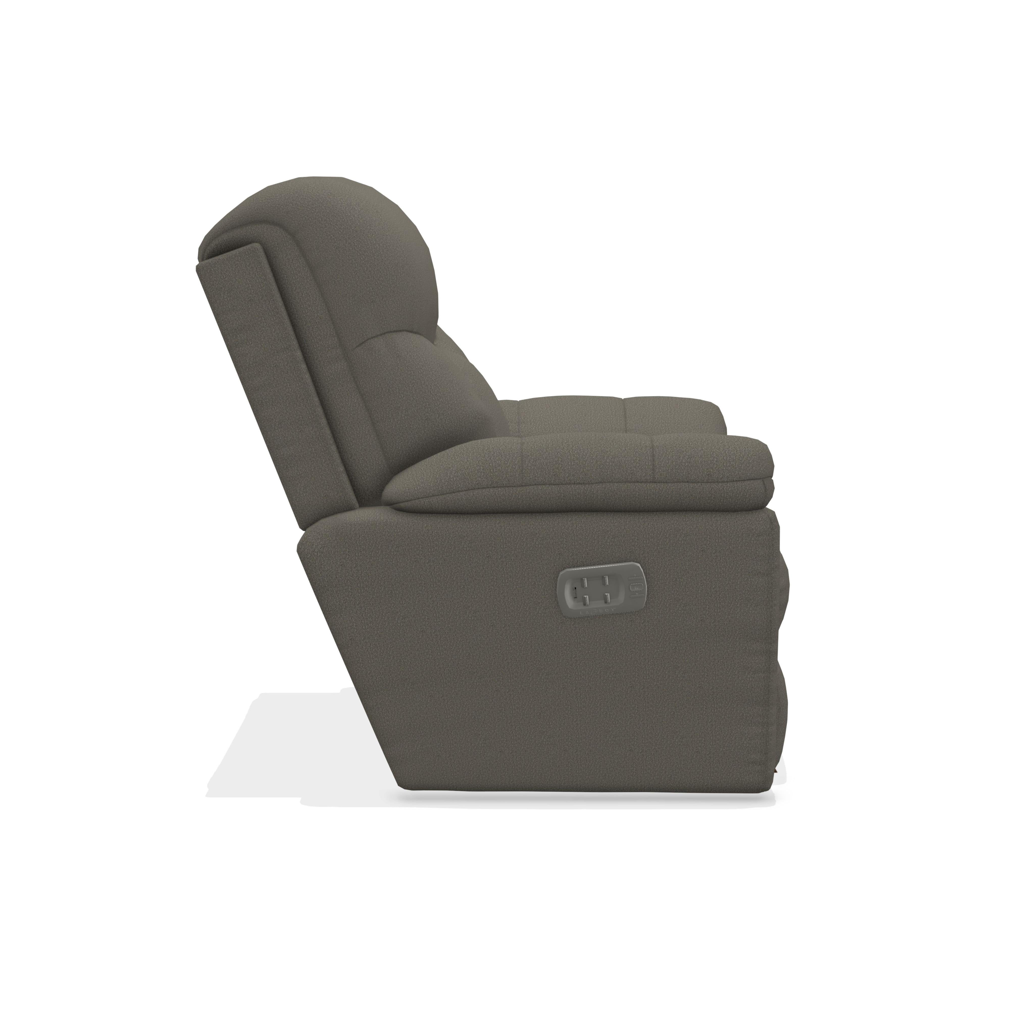 La-Z-Boy Morrison Power Rocking Recliner with Headrest - Silver IMAGE 3