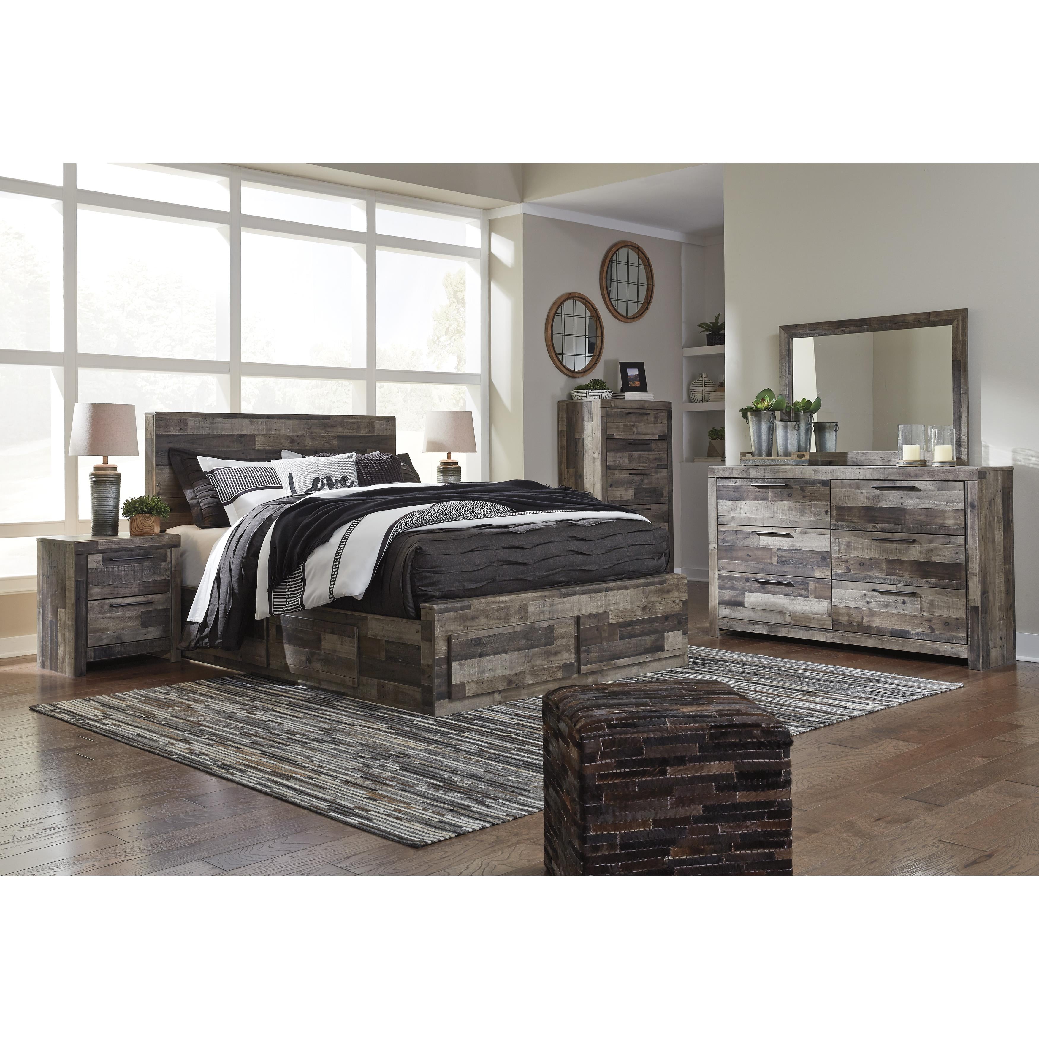 Benchcraft Derekson B200B1 Dresser and Mirror IMAGE 7