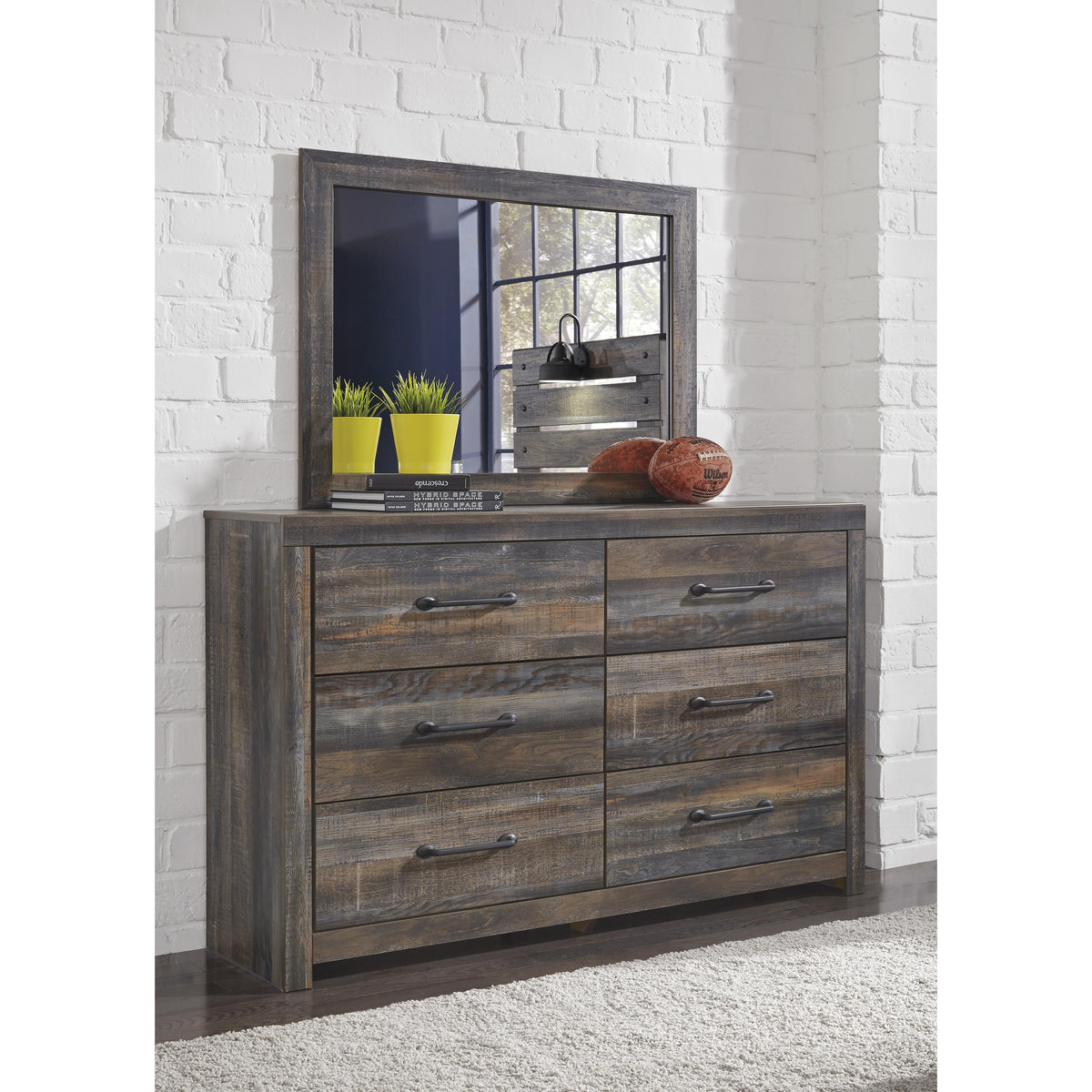 Signature Design by Ashley Drystan B211B1 Dresser and Mirror IMAGE 2