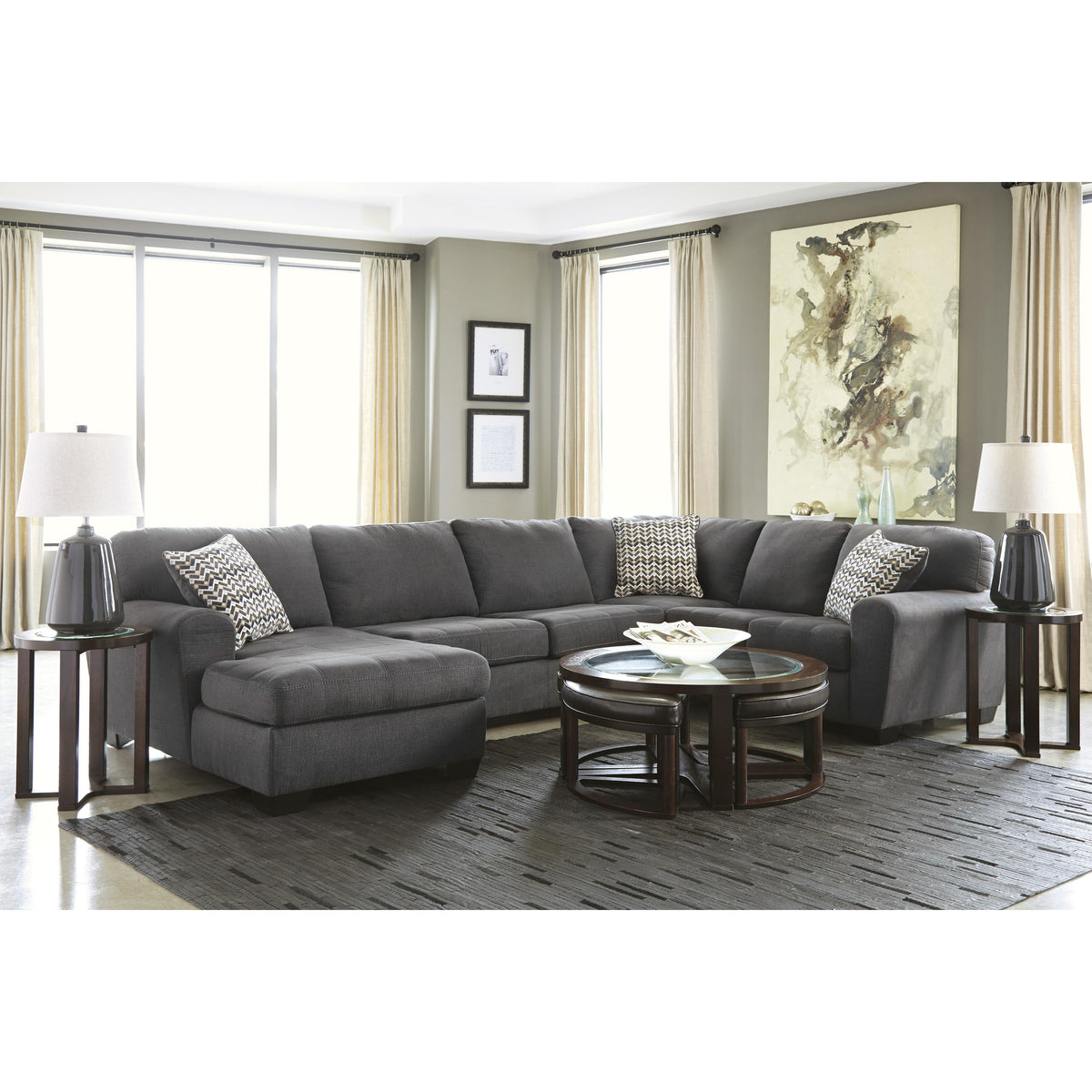 Benchcraft Ambee 28620S1 3 pc Sectional with Chaise IMAGE 3
