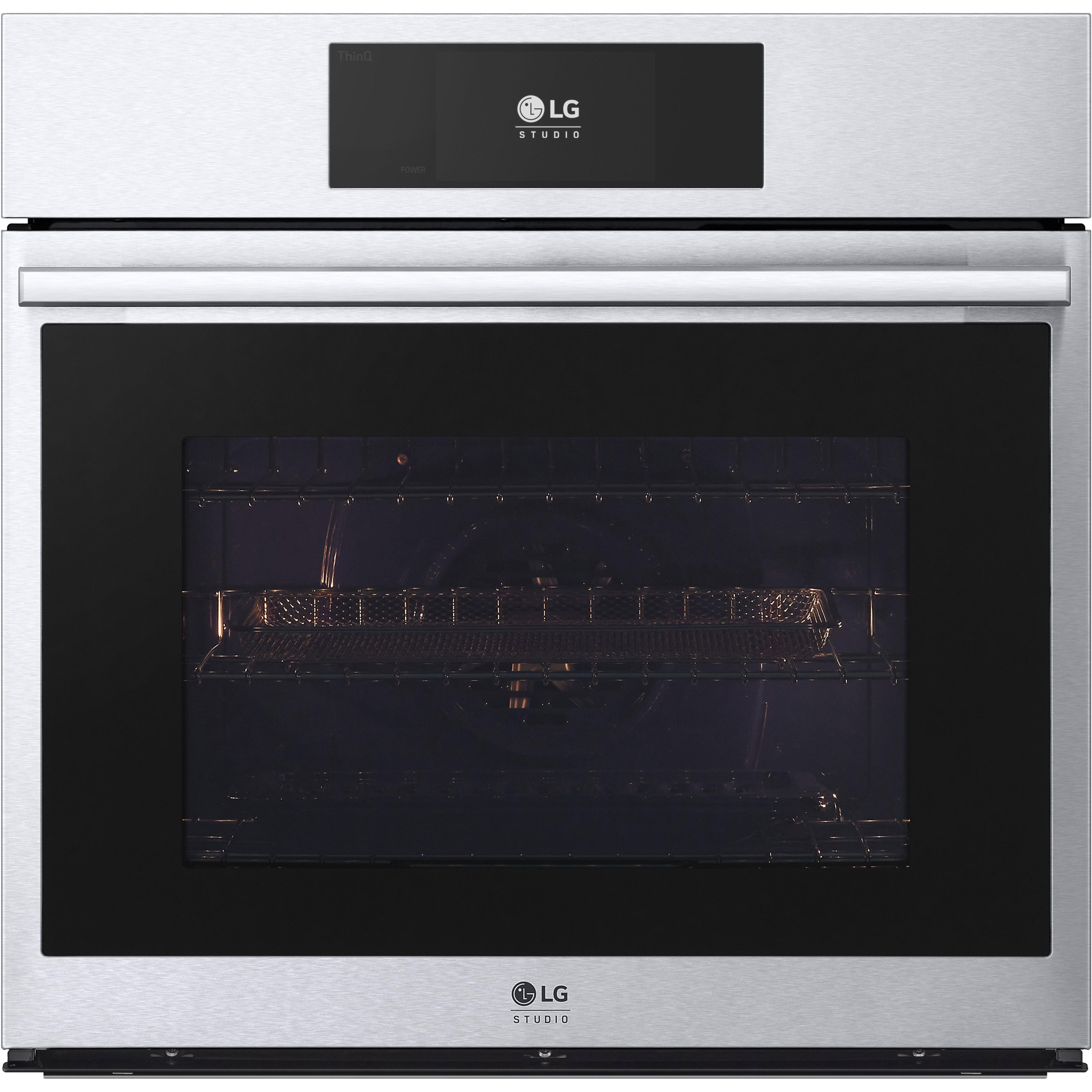 LG STUDIO Studio 30-inch, 4.7 cu.ft. Built-in Single Wall Oven with Convection Technology WSES4728F IMAGE 1