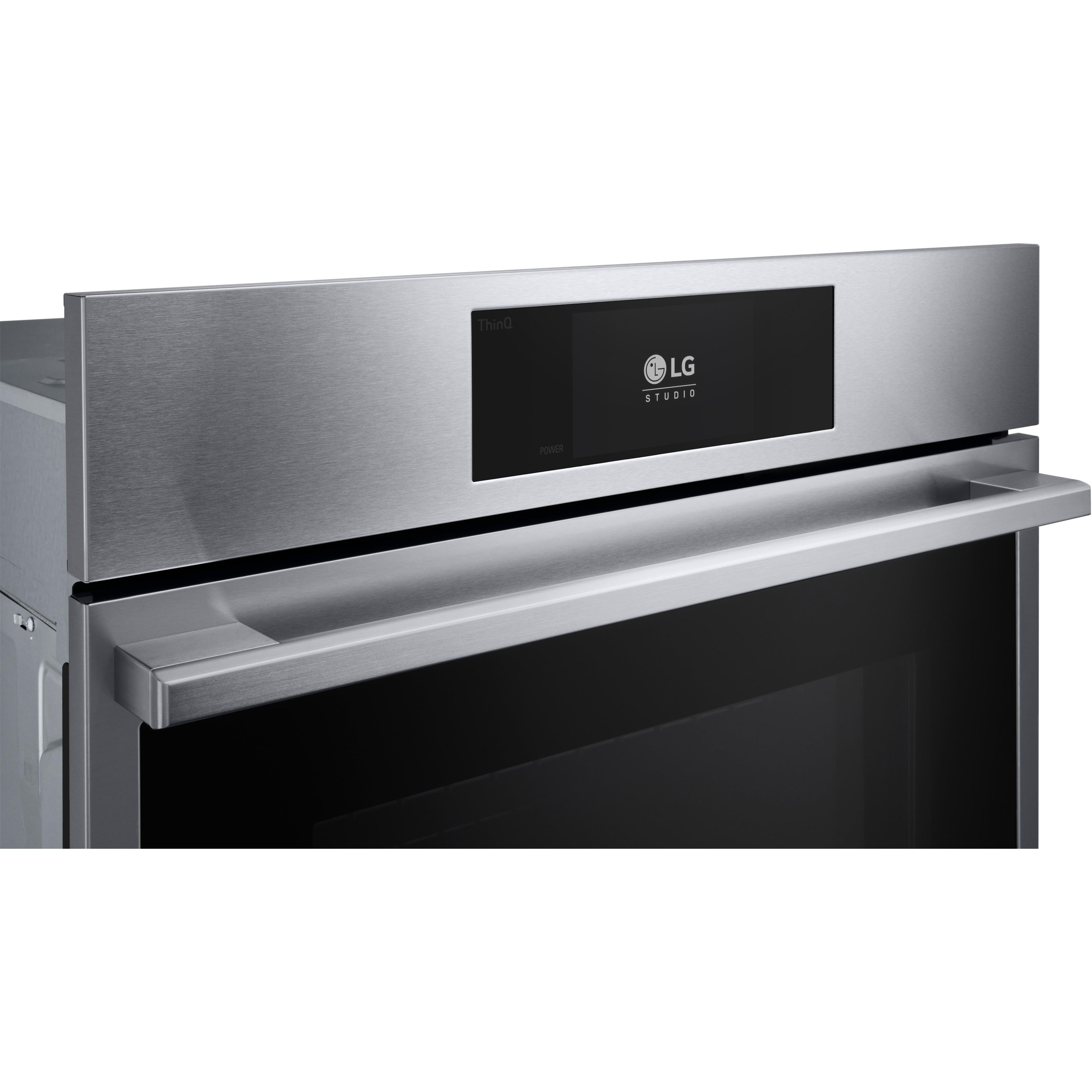 LG STUDIO Studio 30-inch, 4.7 cu.ft. Built-in Single Wall Oven with Convection Technology WSES4728F IMAGE 2