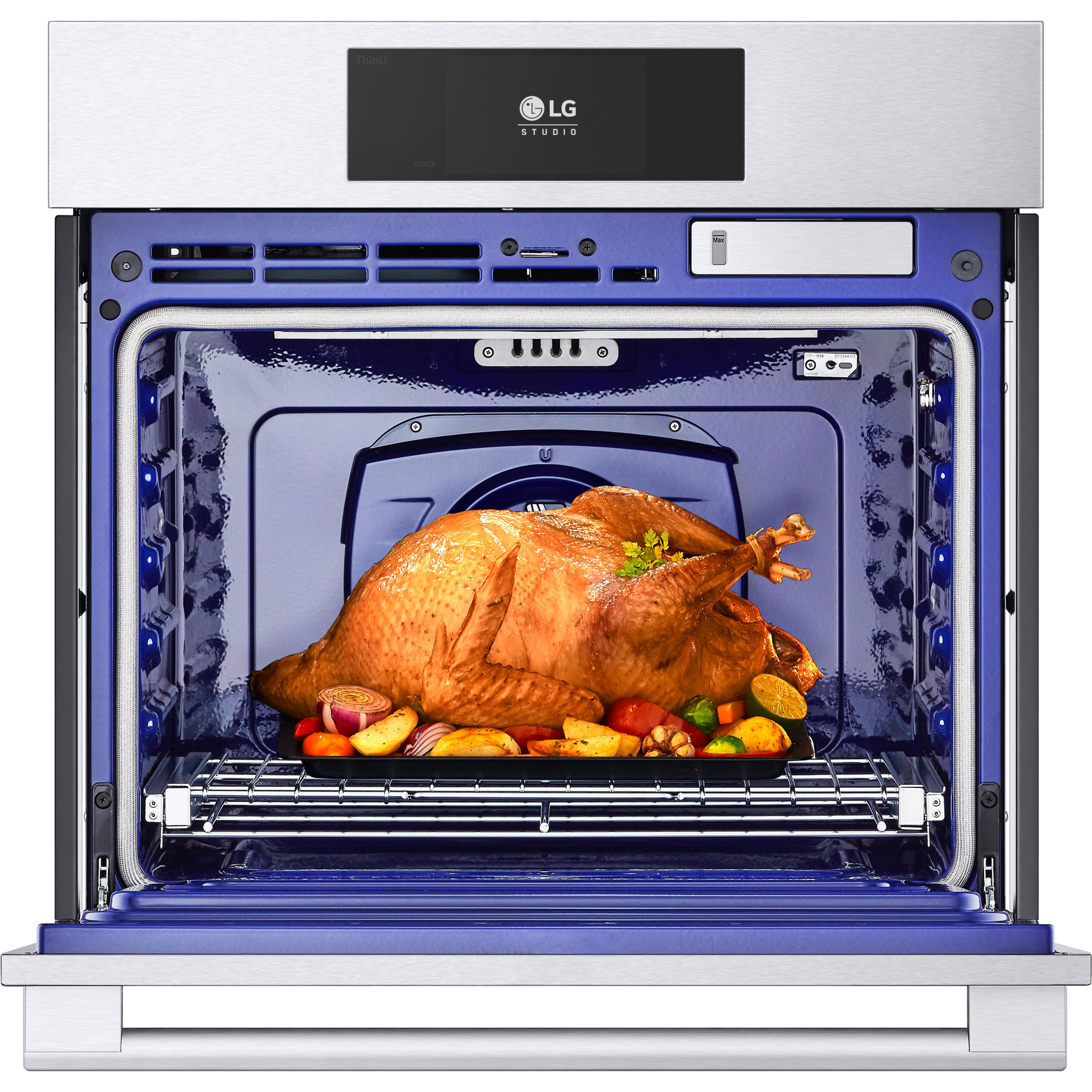 LG STUDIO Studio 30-inch, 4.7 cu.ft. Built-in Single Wall Oven with Convection Technology WSES4728F IMAGE 5