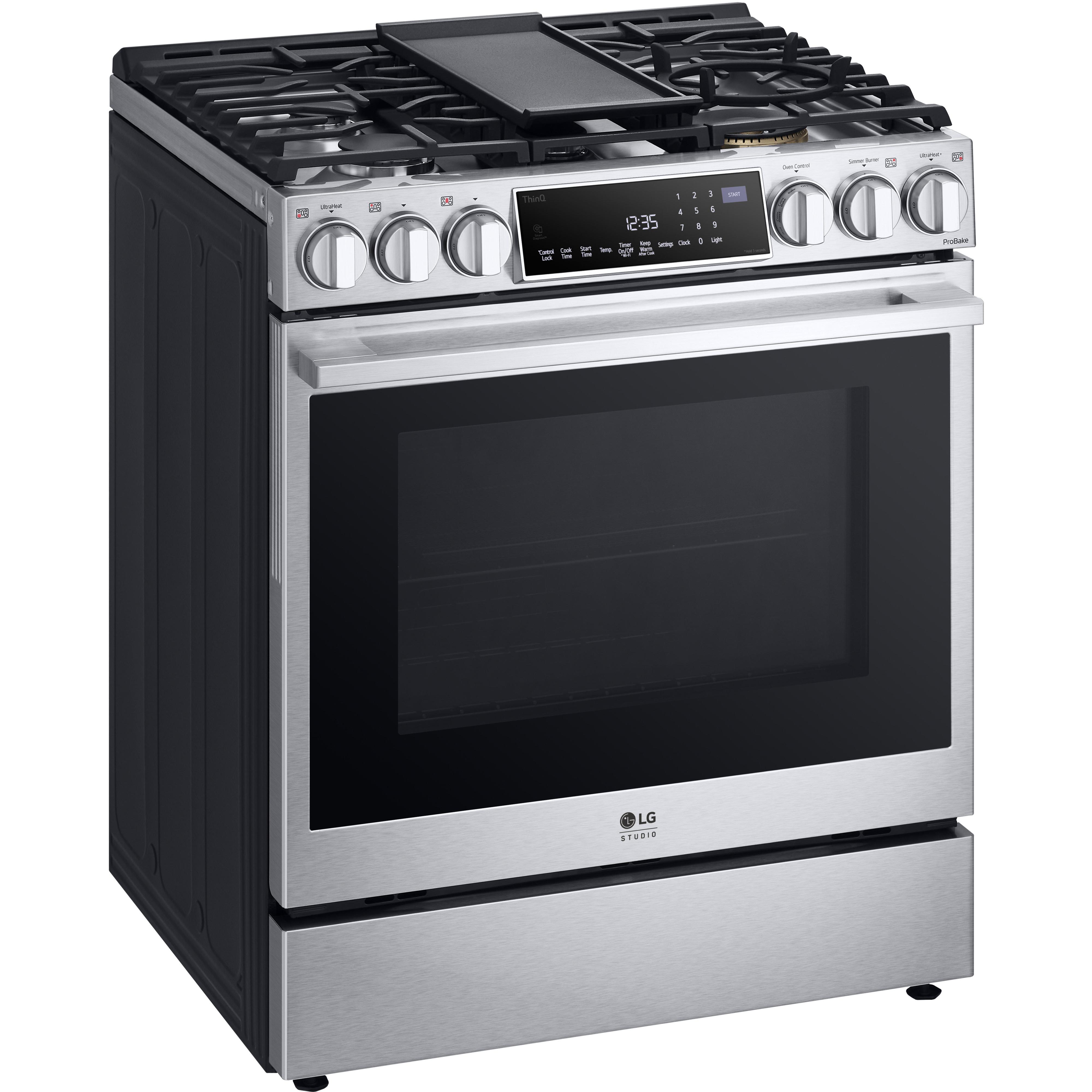 LG STUDIO Studio 30-inch Slide-in Gas Range with Convection Technology LSGS6338F IMAGE 13