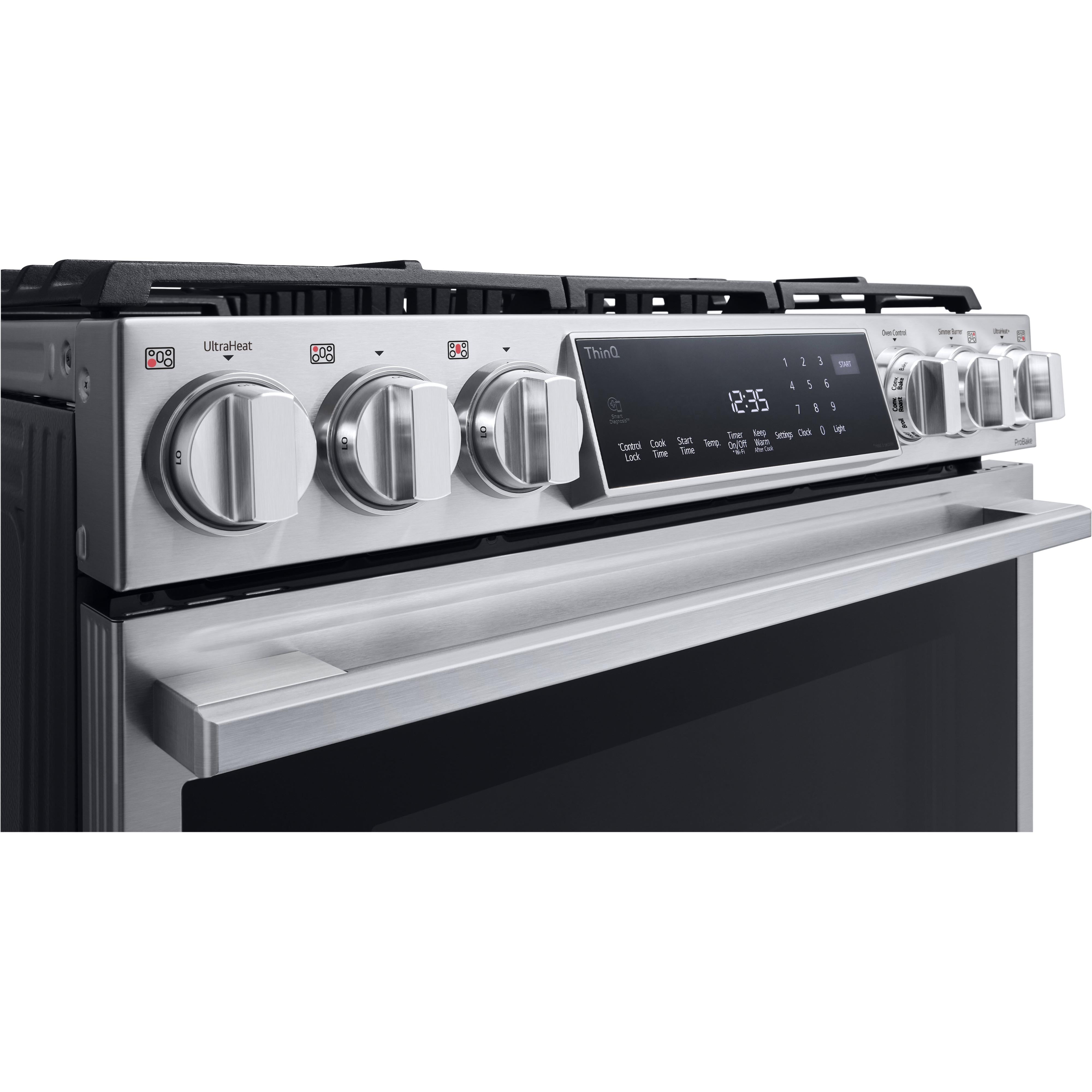LG STUDIO Studio 30-inch Slide-in Gas Range with Convection Technology LSGS6338F IMAGE 18