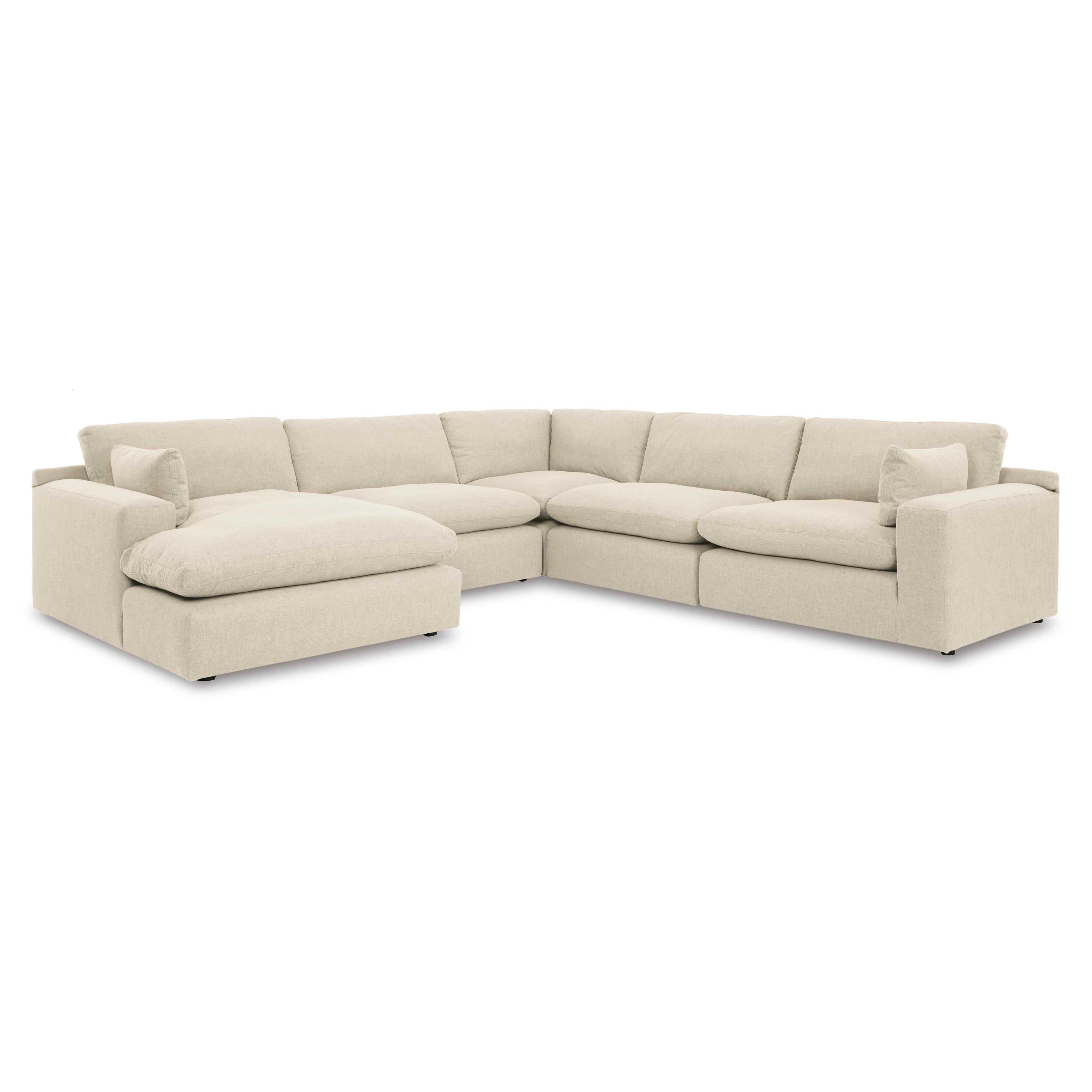 Benchcraft Elyza 10006S6 5 pc Sectional with Chaise IMAGE 1