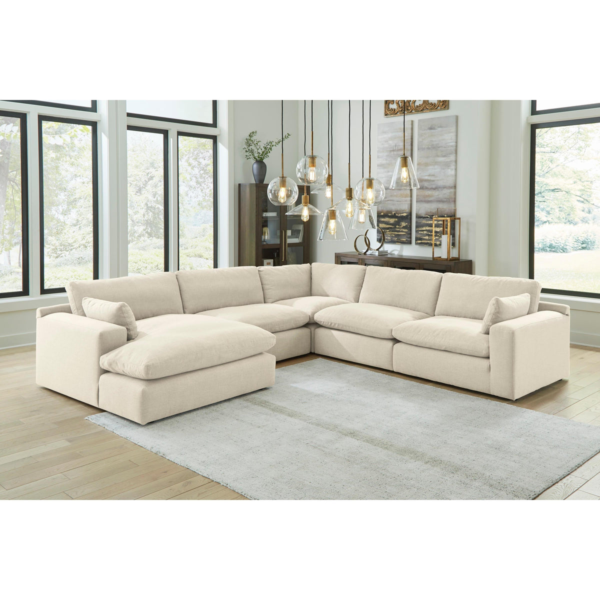 Benchcraft Elyza 10006S6 5 pc Sectional with Chaise IMAGE 2
